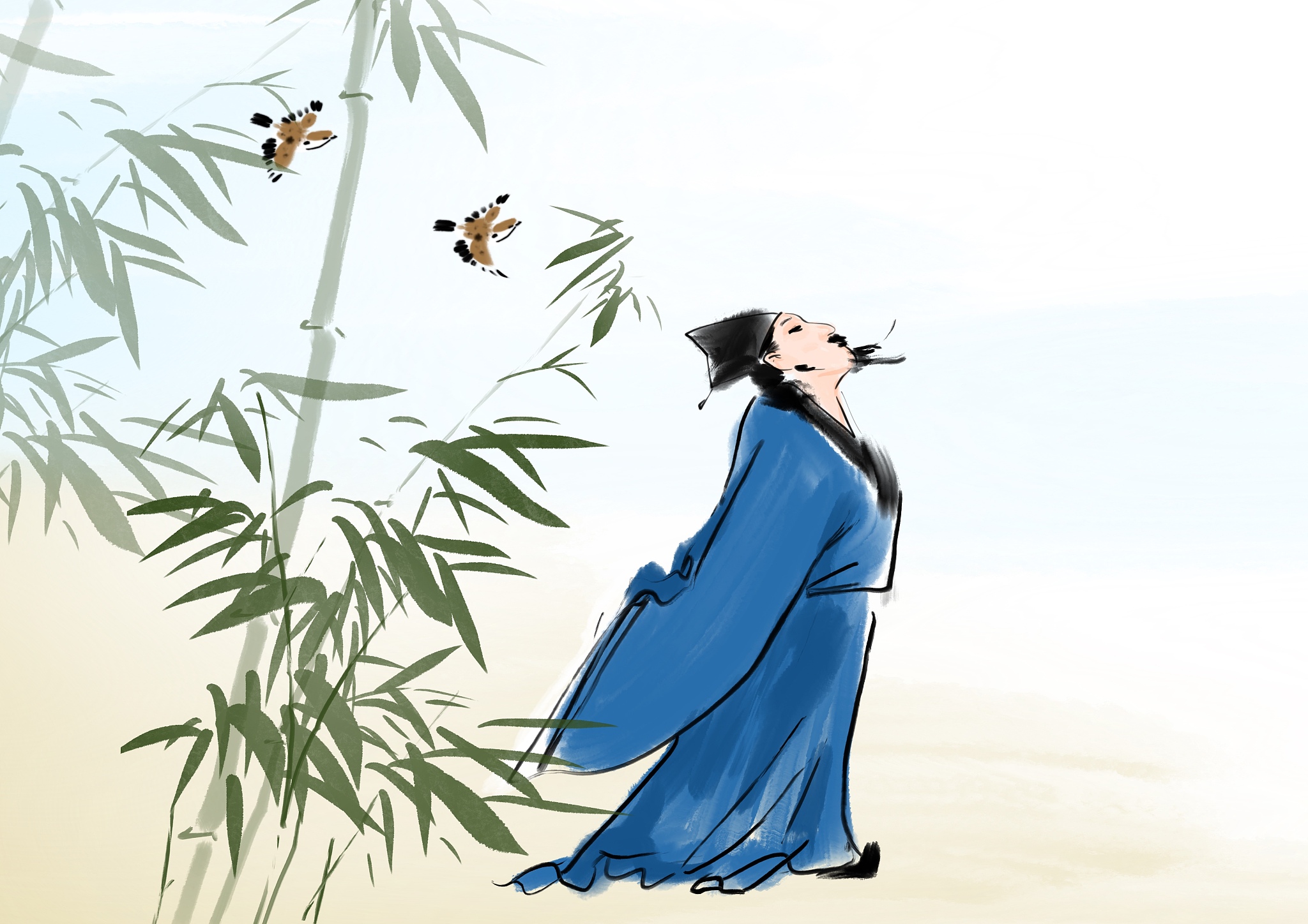 关心民生，诗人笔下的社会责任感