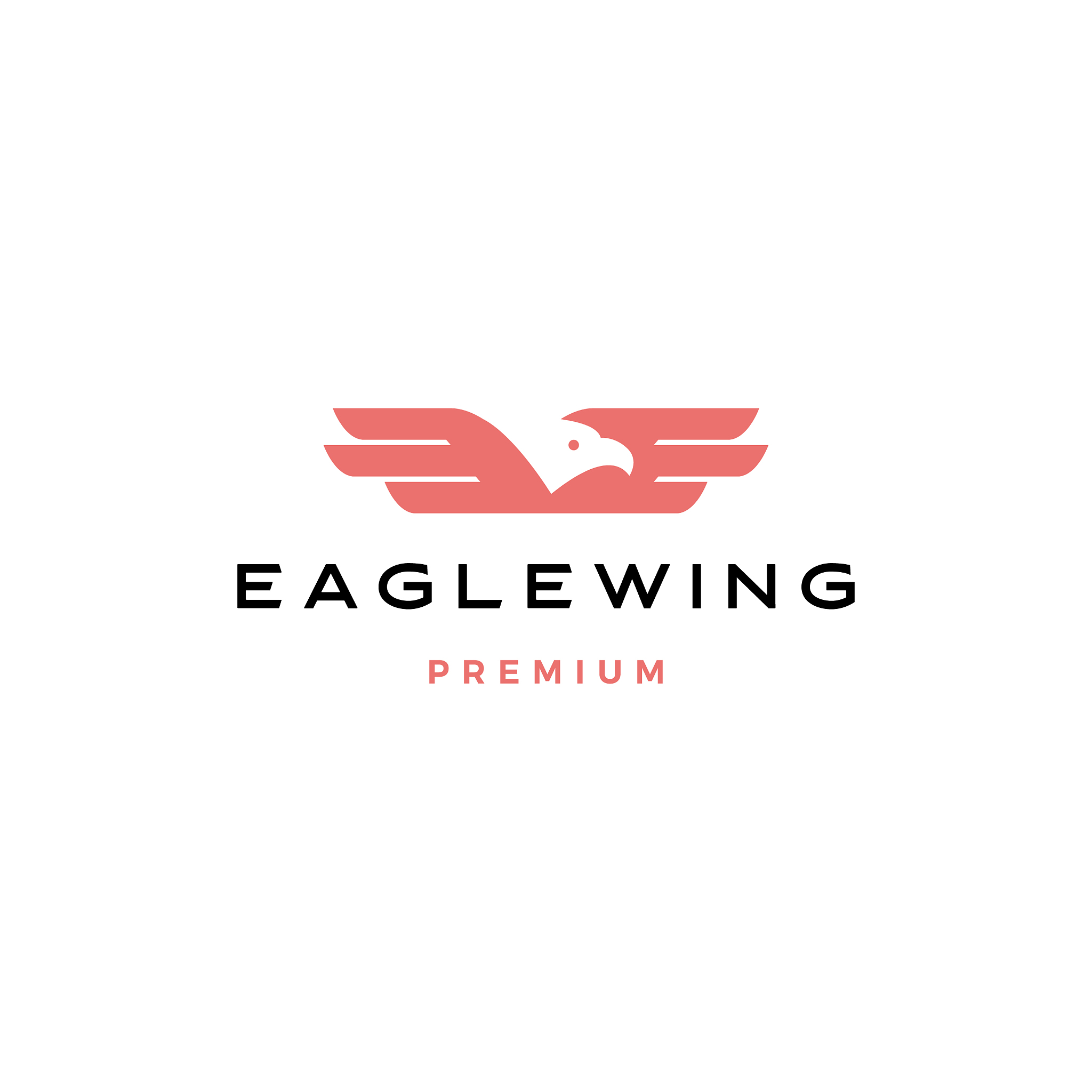eagle wing bird logo icon