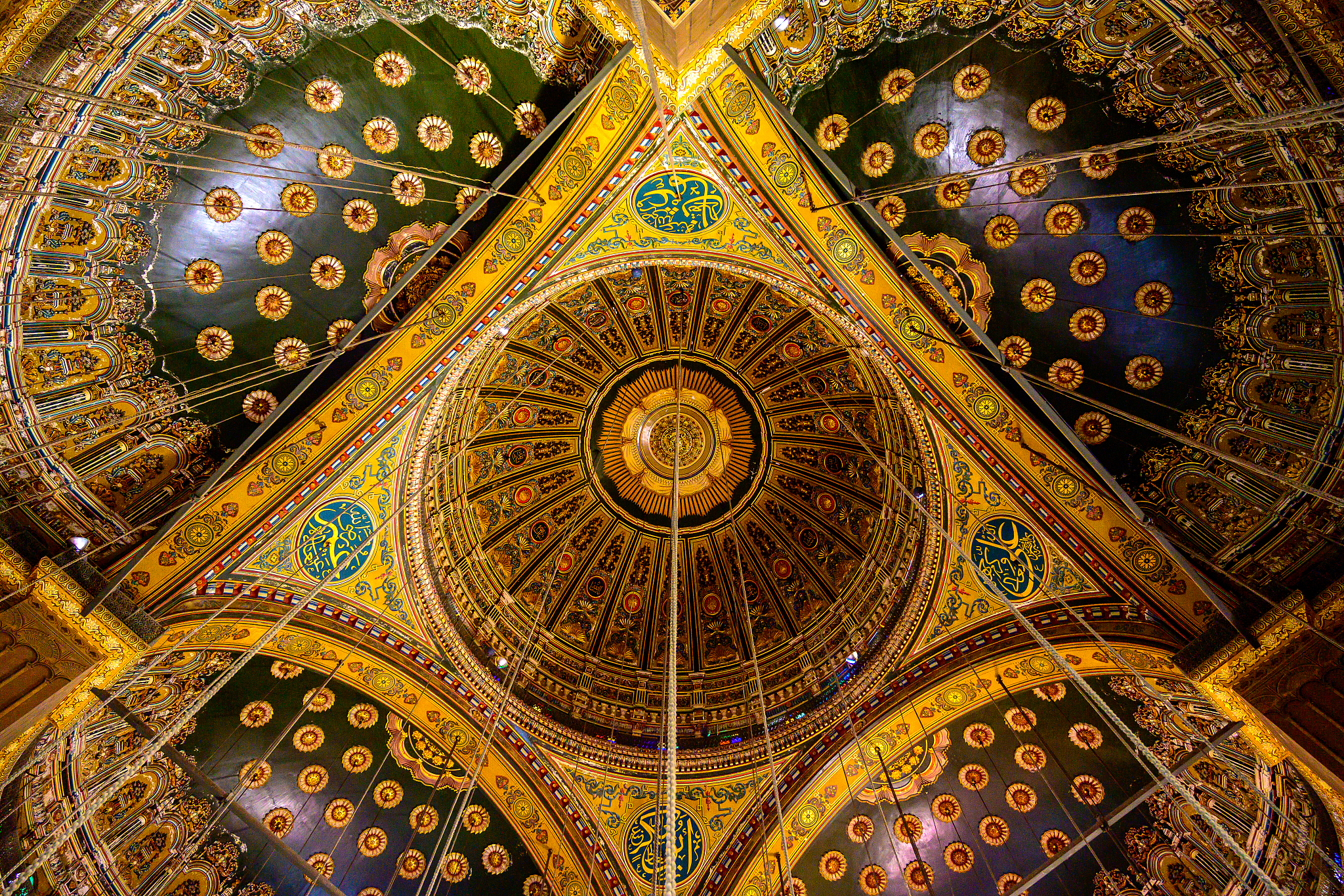 the mosque of muhammad ali pasha in cairo, egypt