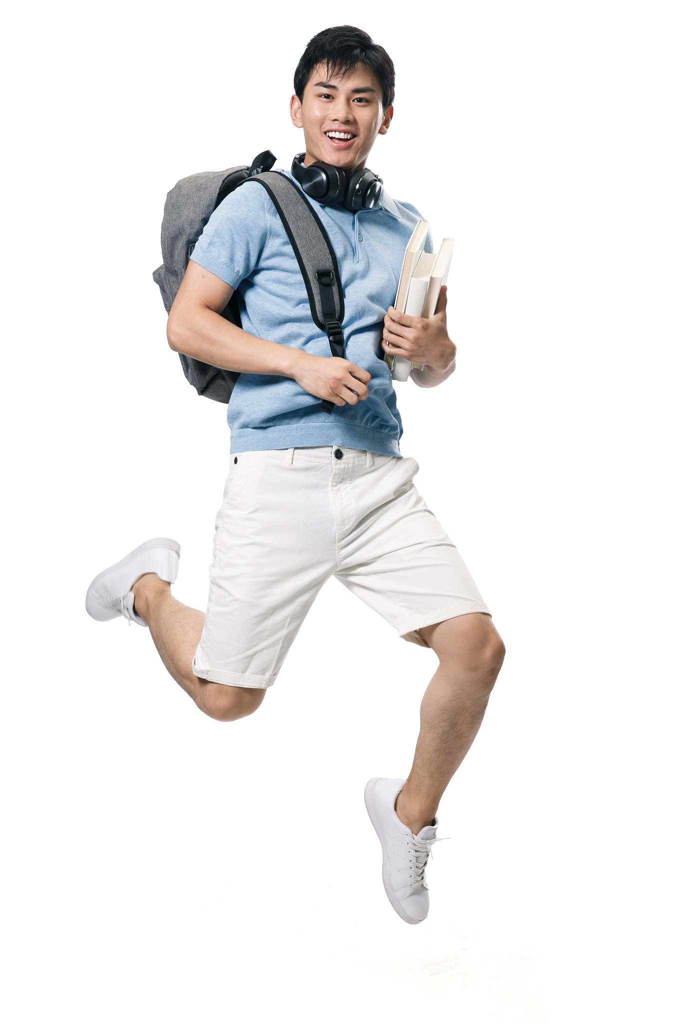 一个年轻的大学男生