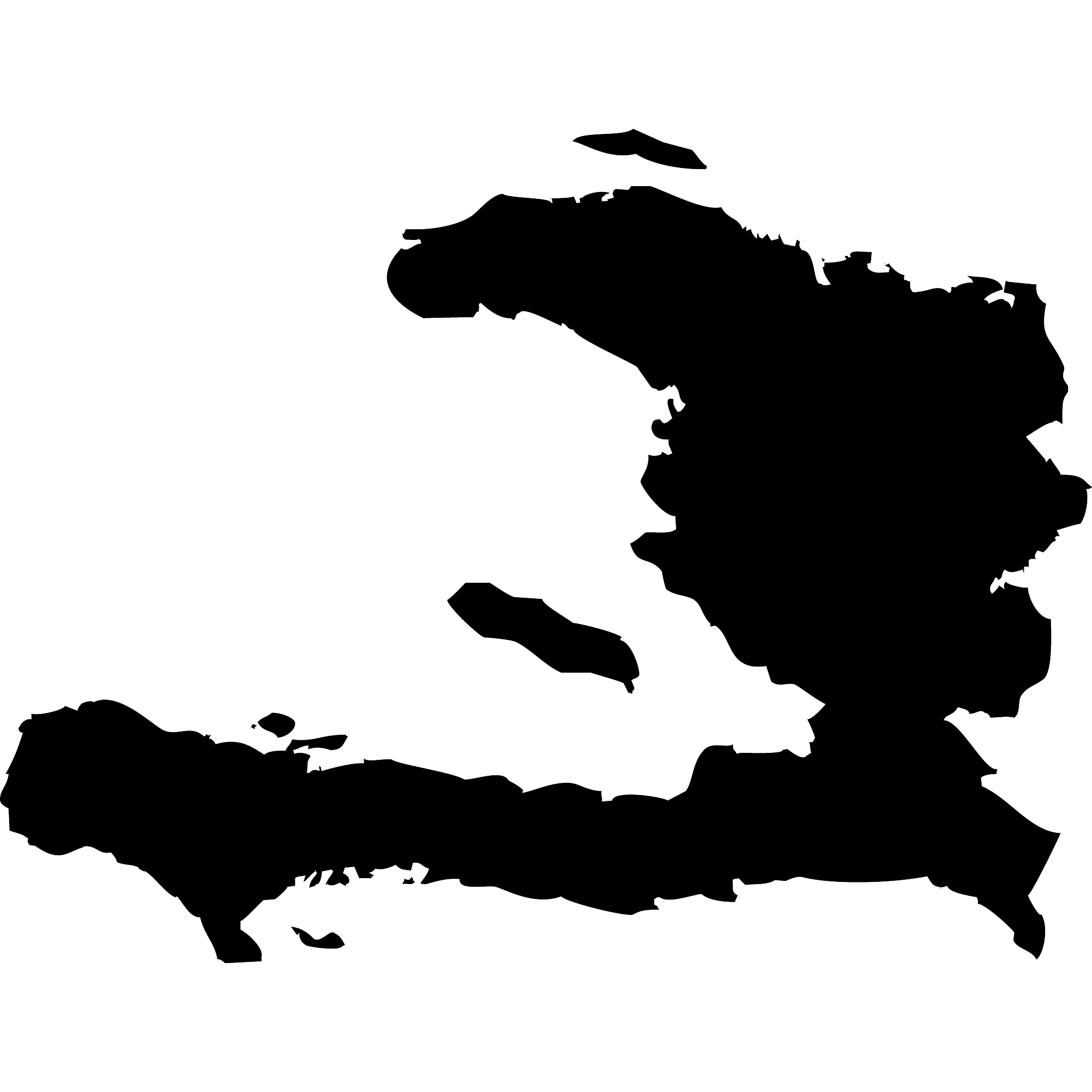 map haiti