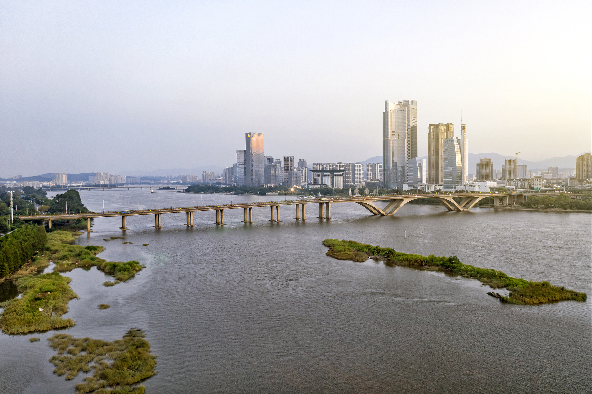 中国福州城市风光