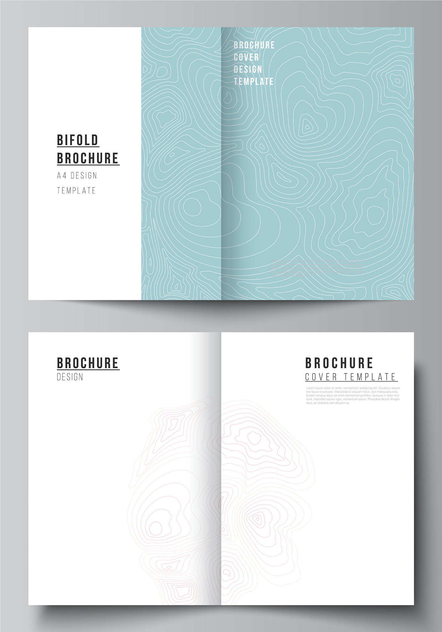 the layout two a4 format modern cover