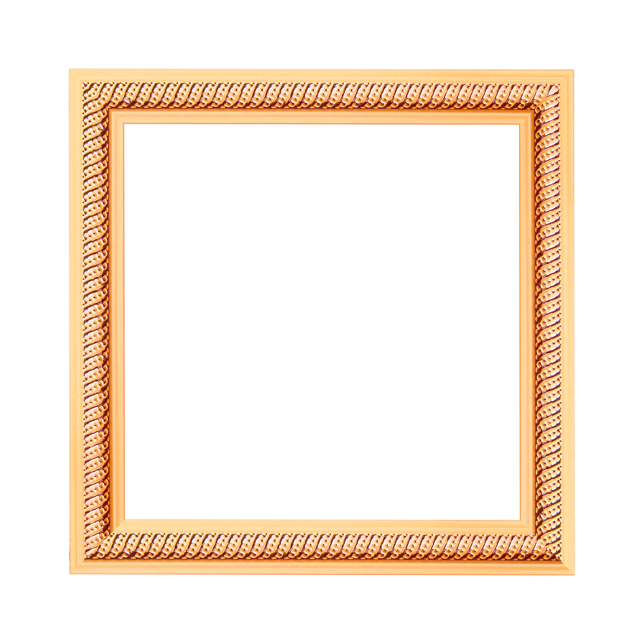 frame engraved isolated on white background.