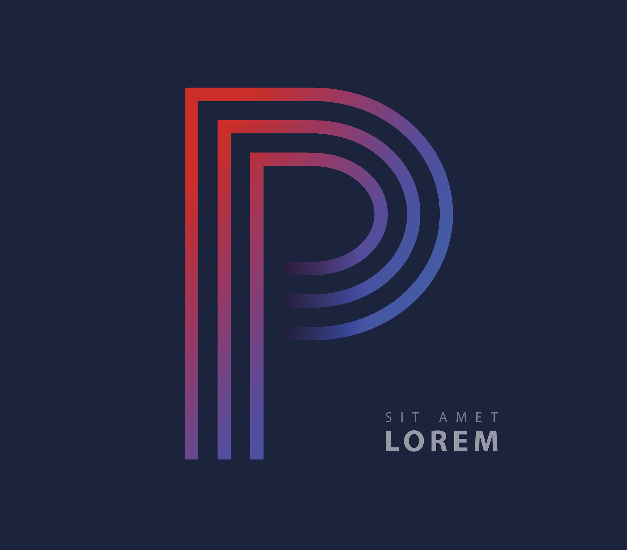 p letter