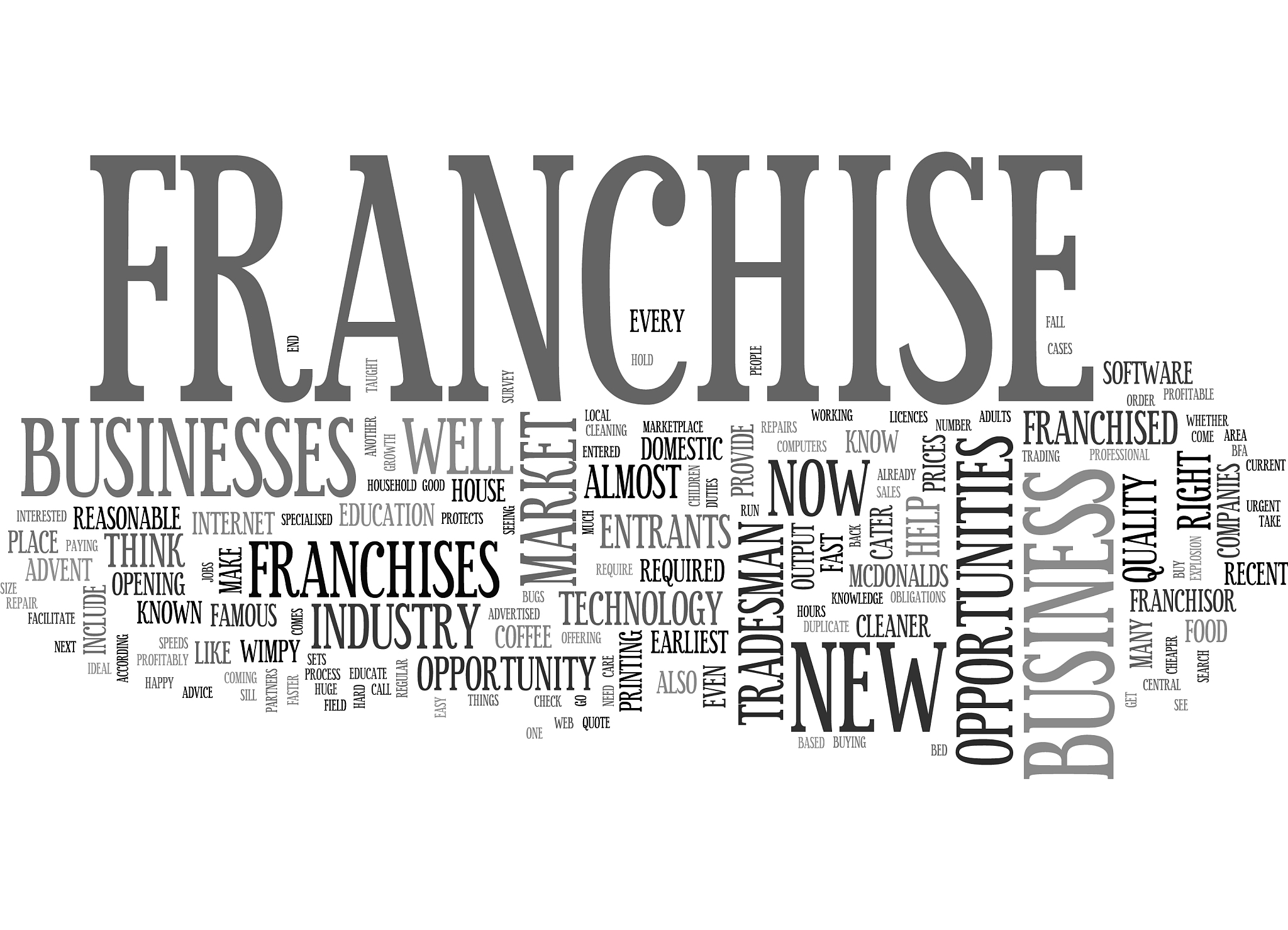 which business will they franchise next text word