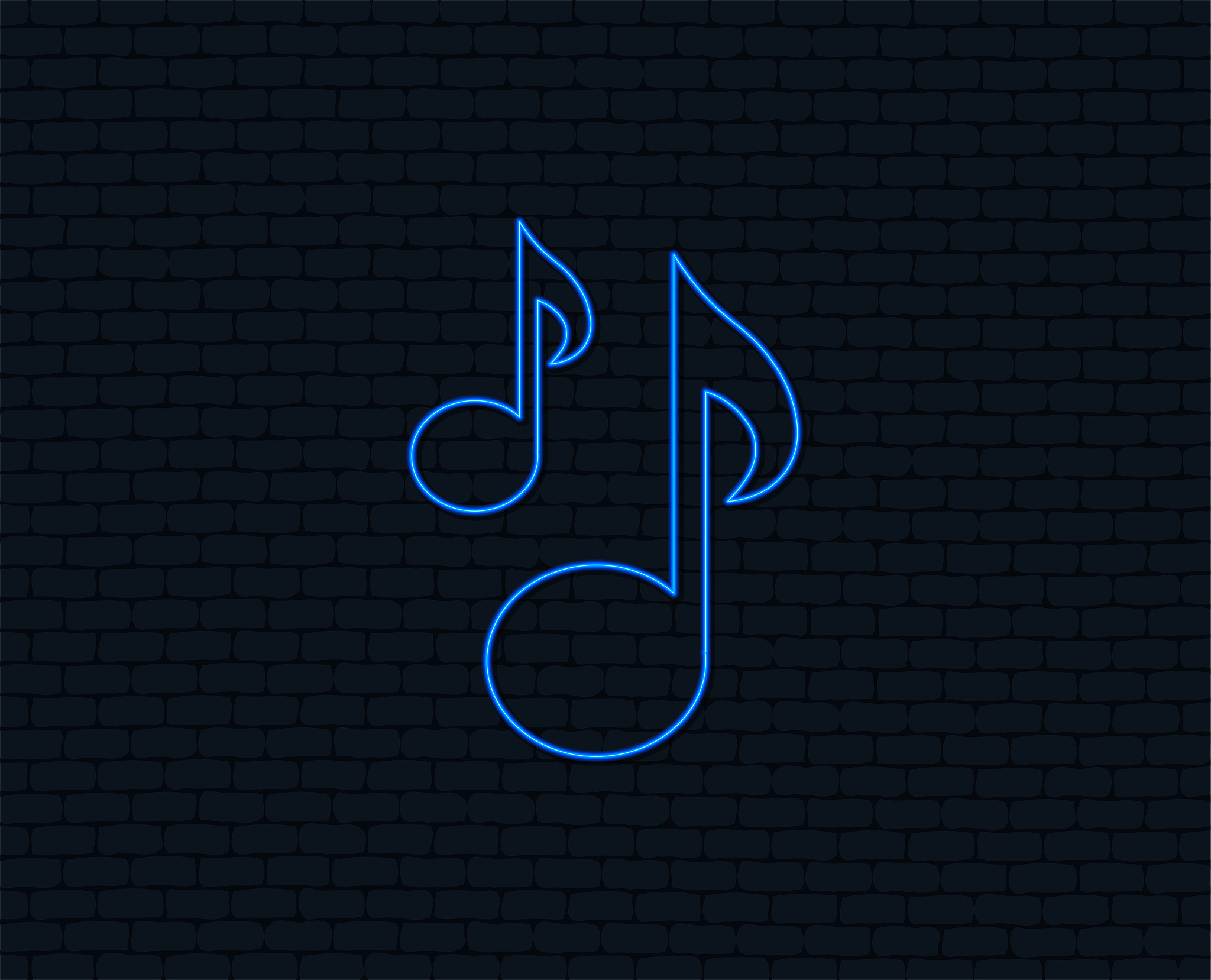 music notes sign icon. musical symbol.
