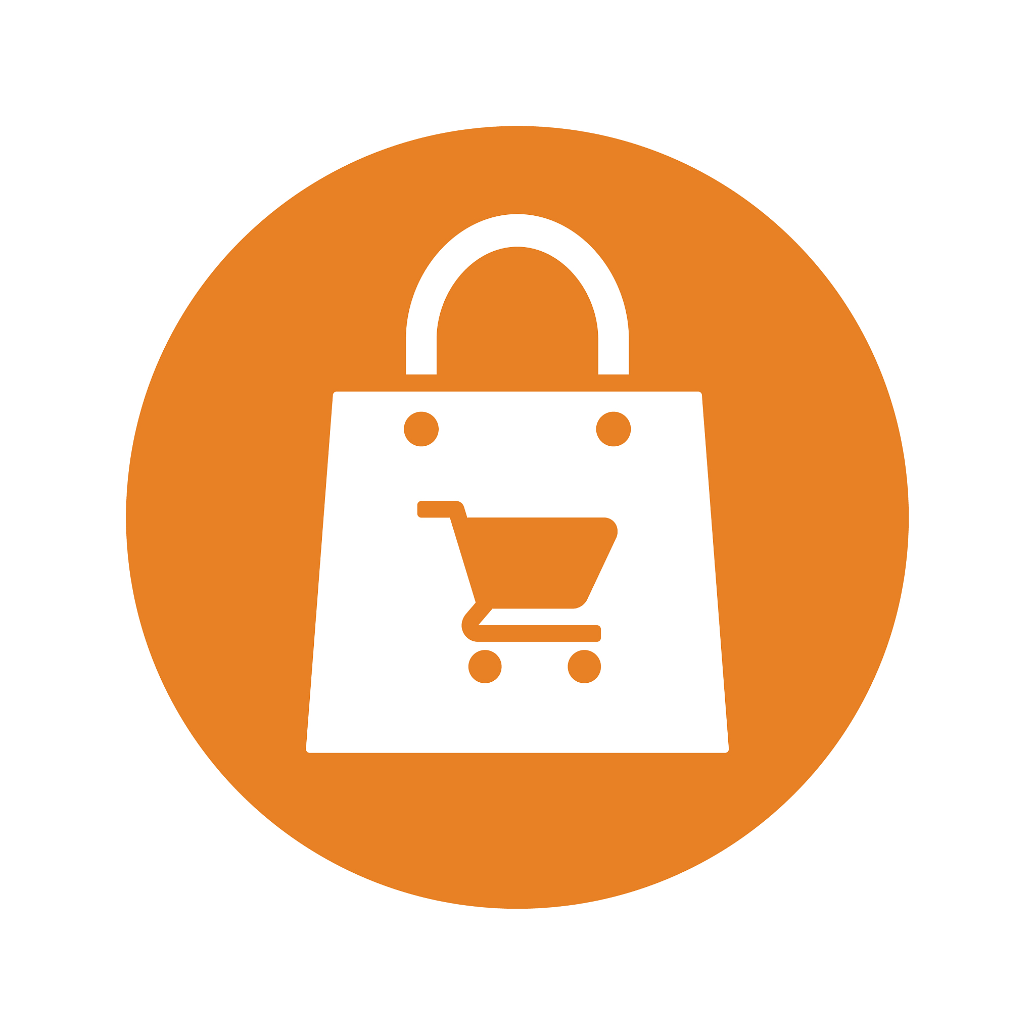 shopping bag icon, new bag design