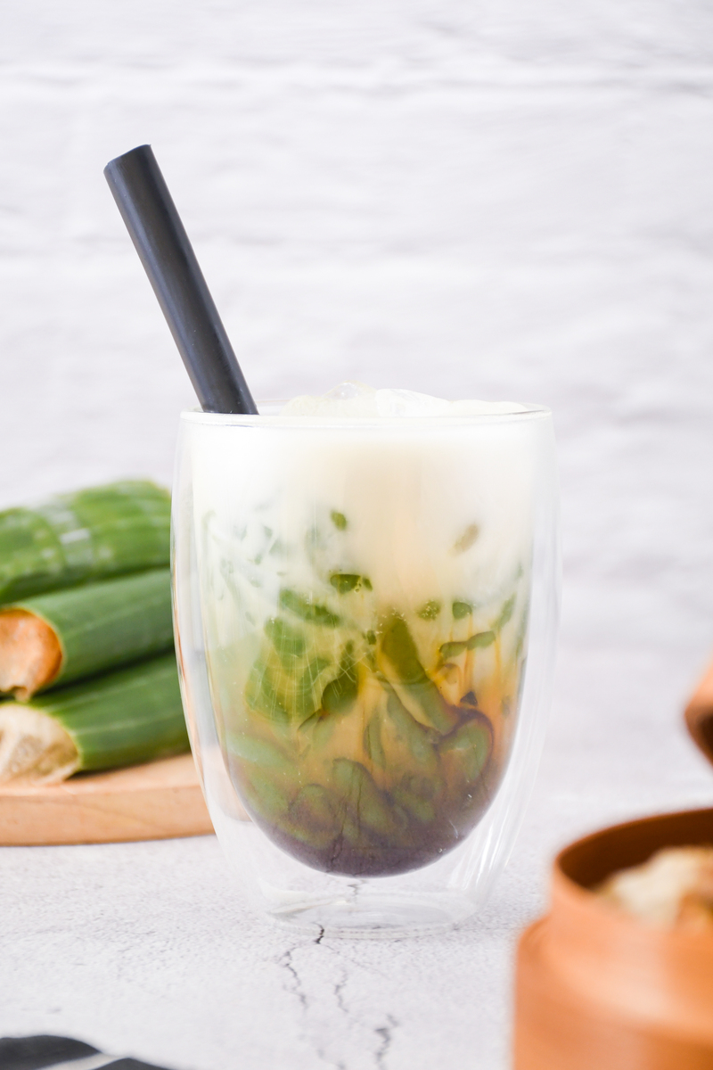 清爽烧仙草珍珠奶茶的做法_清爽烧仙草珍珠奶茶怎么做