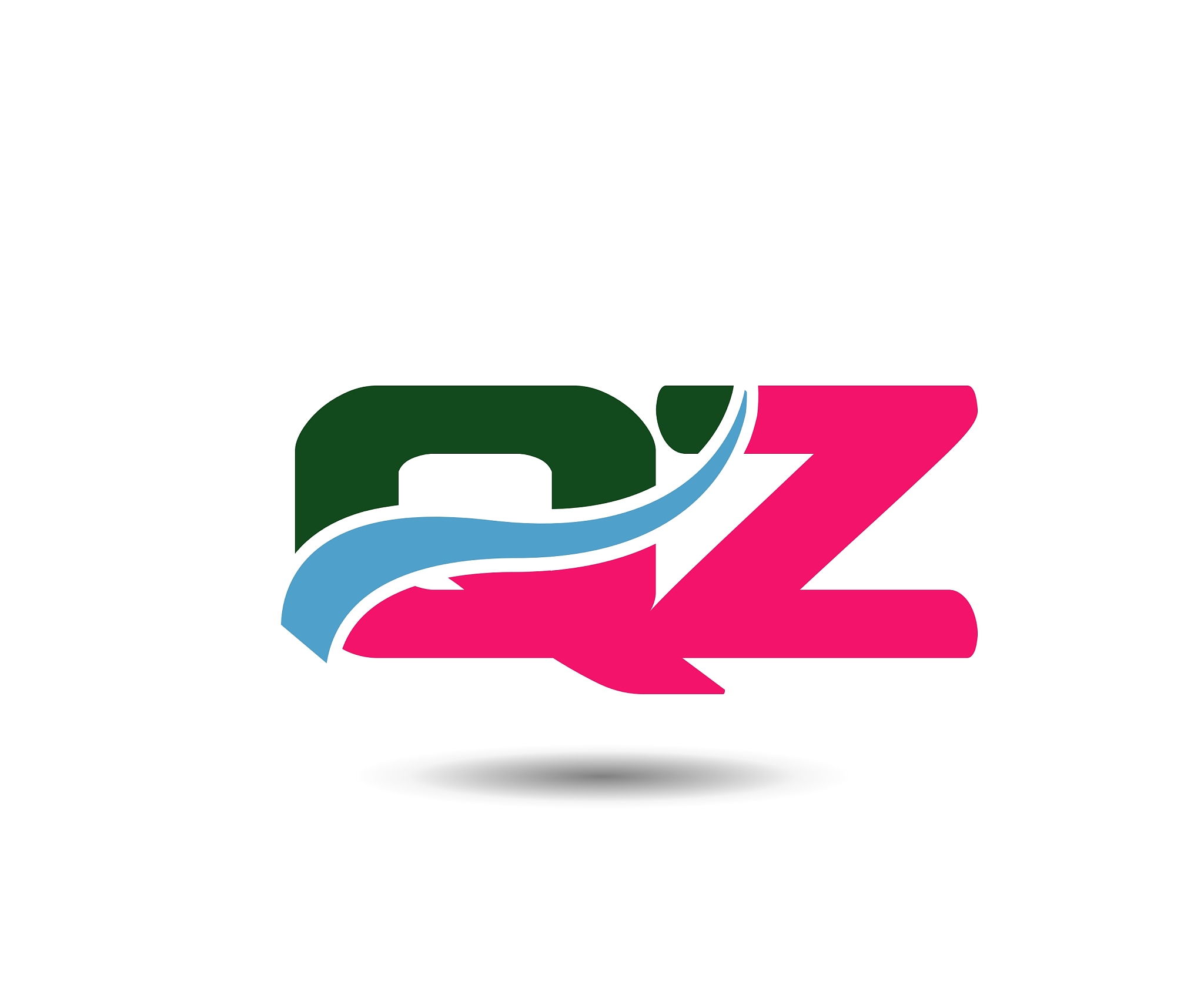 letter q and z logo