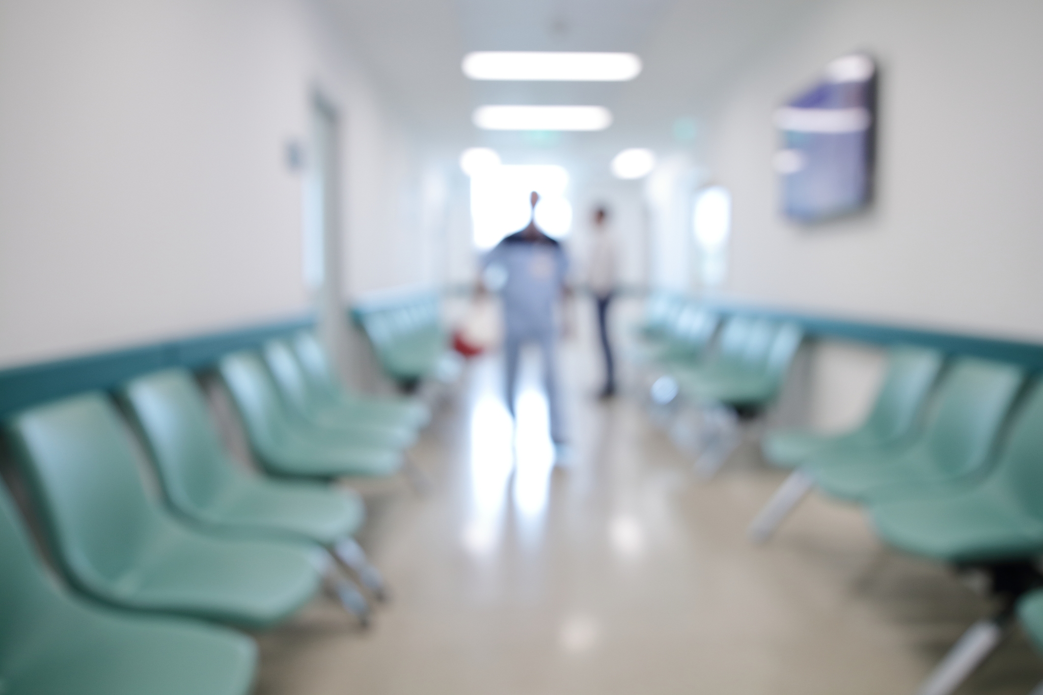 hospital blurry background