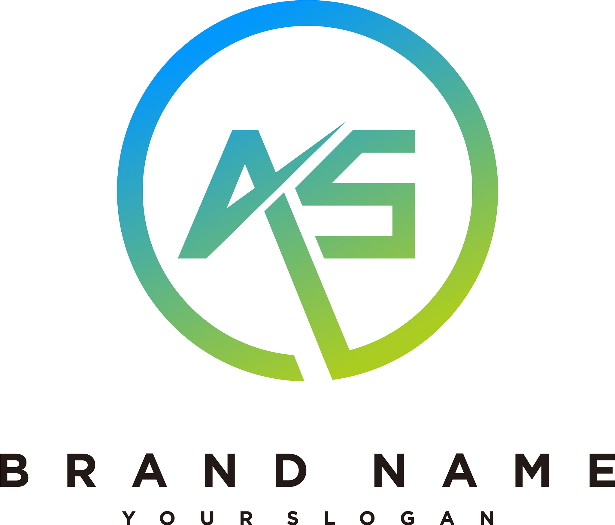letter as logo design