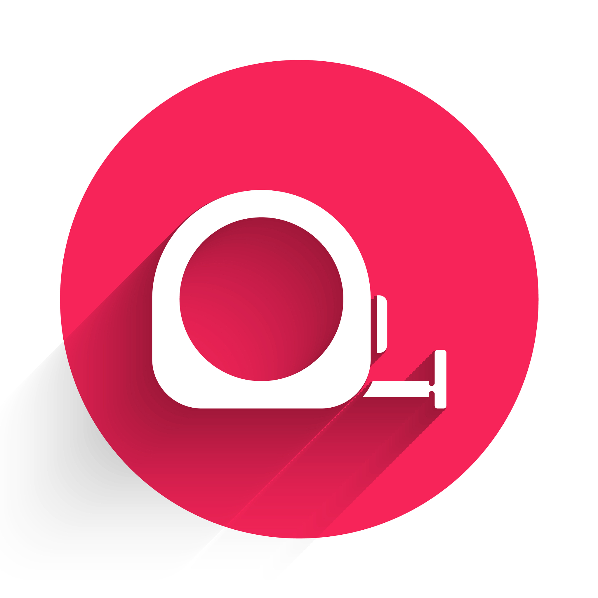 white roulette construction icon isolated with