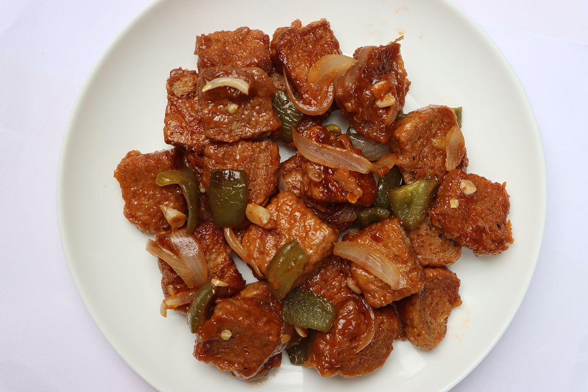 黑面包东北菜,印度中餐,开胃菜或前菜