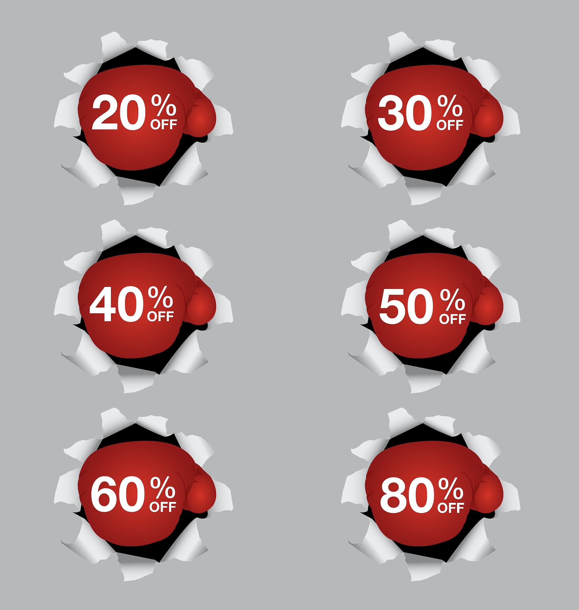boxing day sale label
