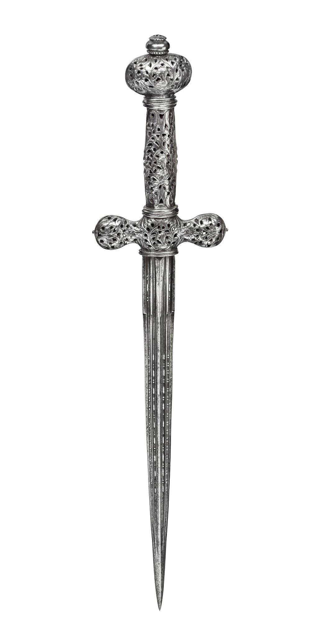 old antique metal dagger