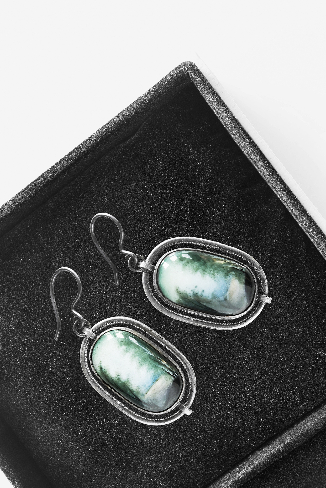 earrings in a box