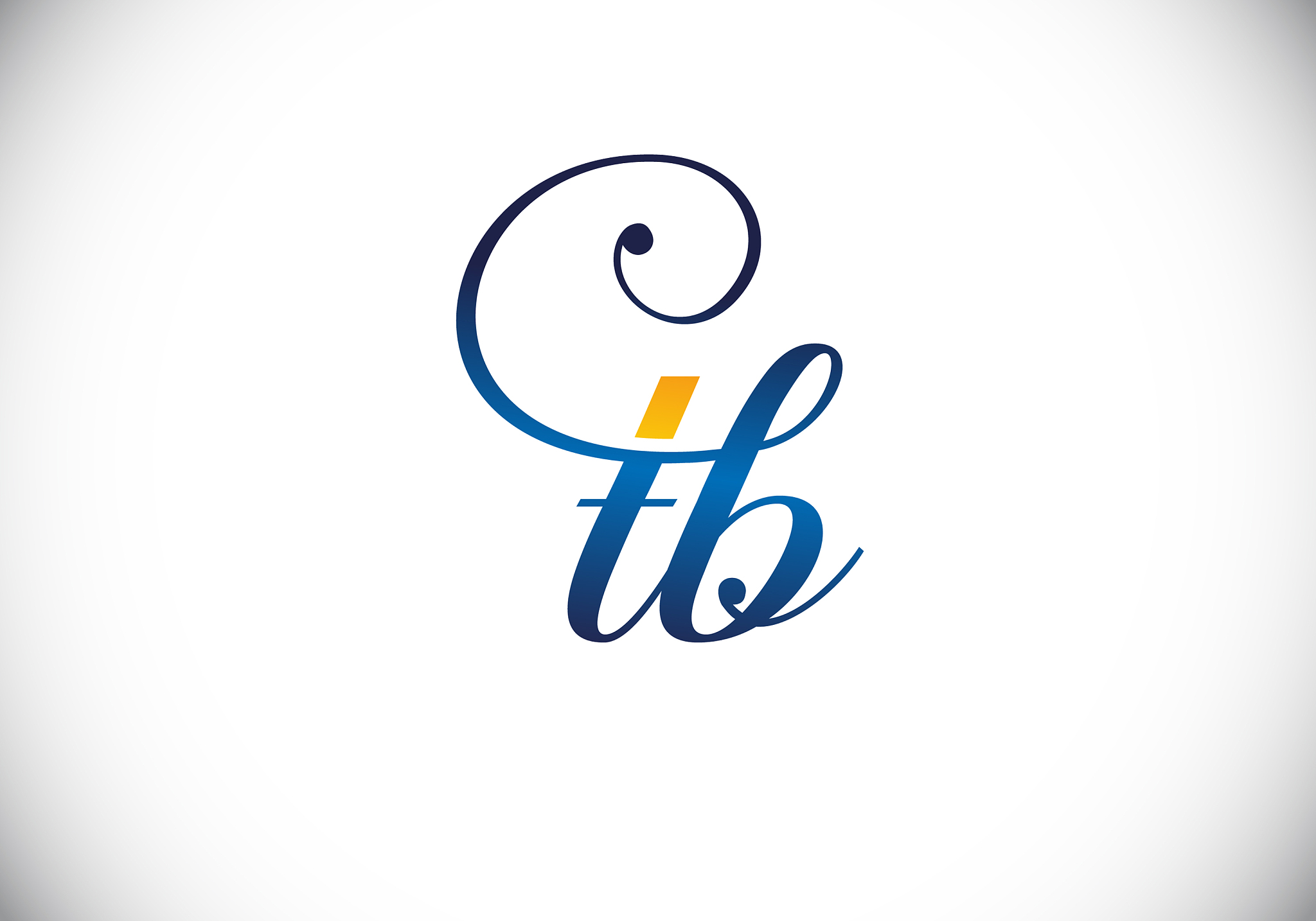 initial monogram letter t b logo design template