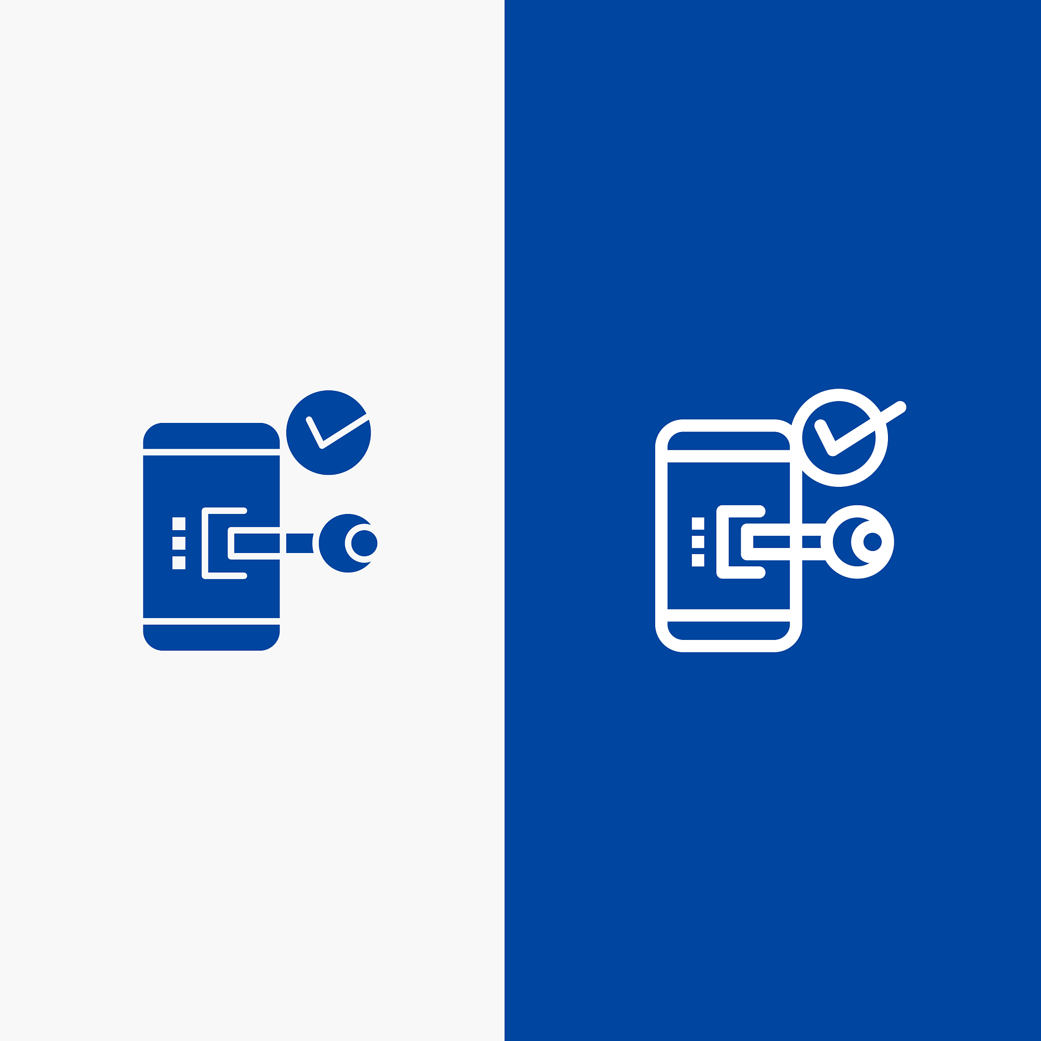 key lock mobile open phone security line and