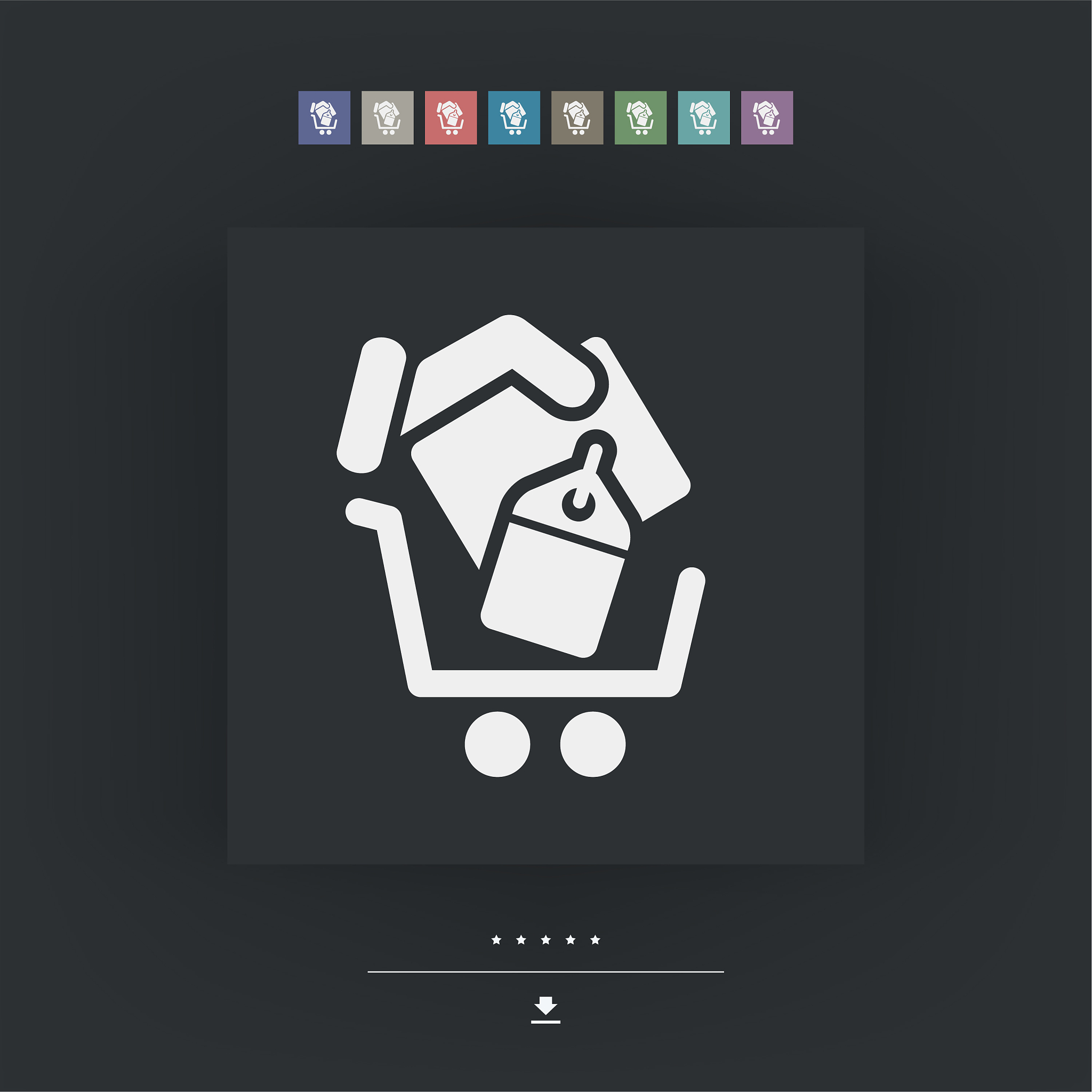 shopping cart icon
