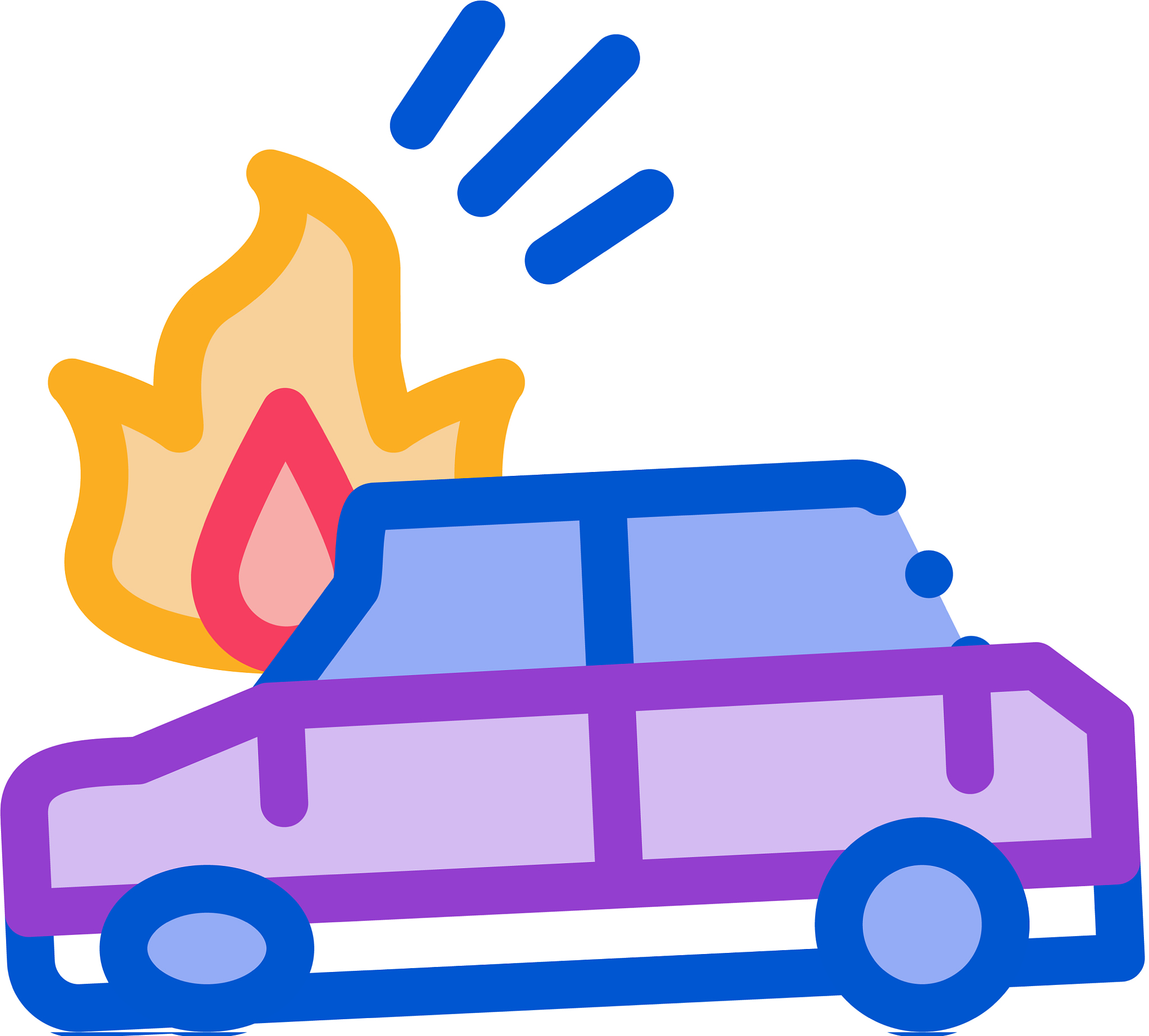 car ignition icon outline