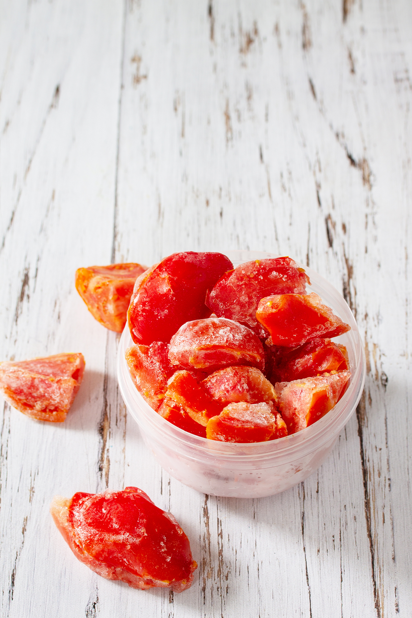 鲜西红柿怎么冷冻保存