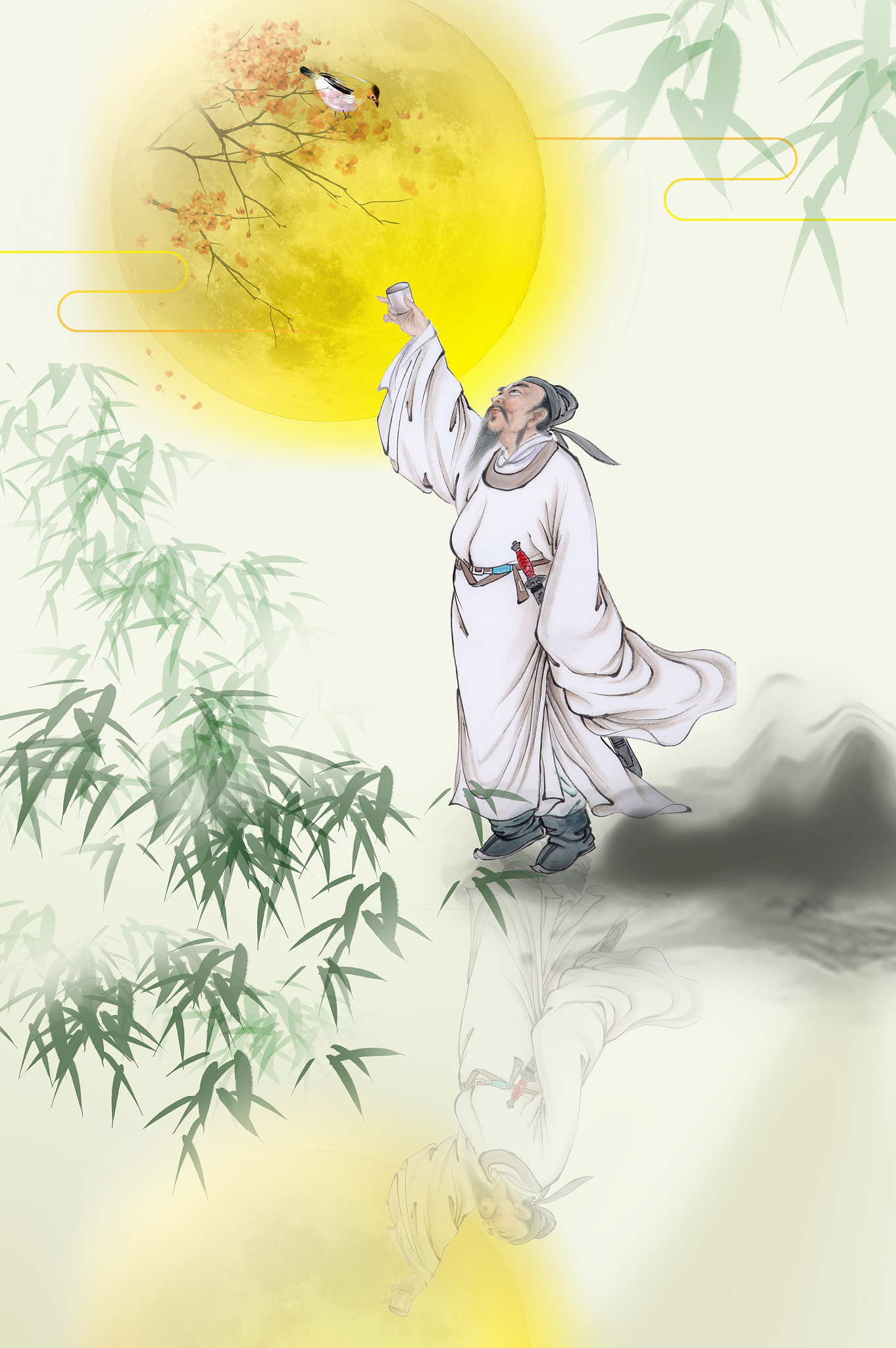 静夜思 - 李白 - 古诗赏析