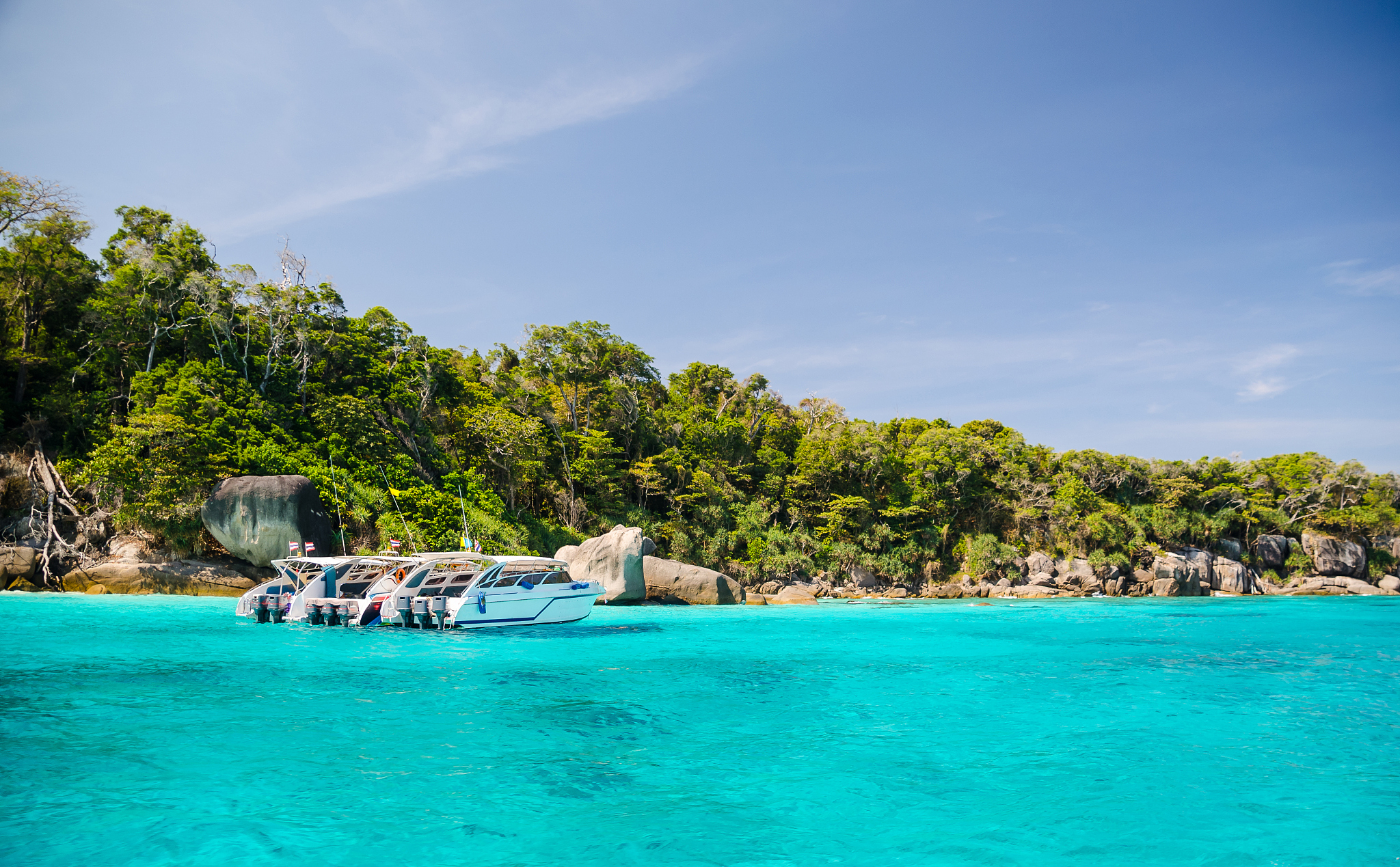 island on the sea