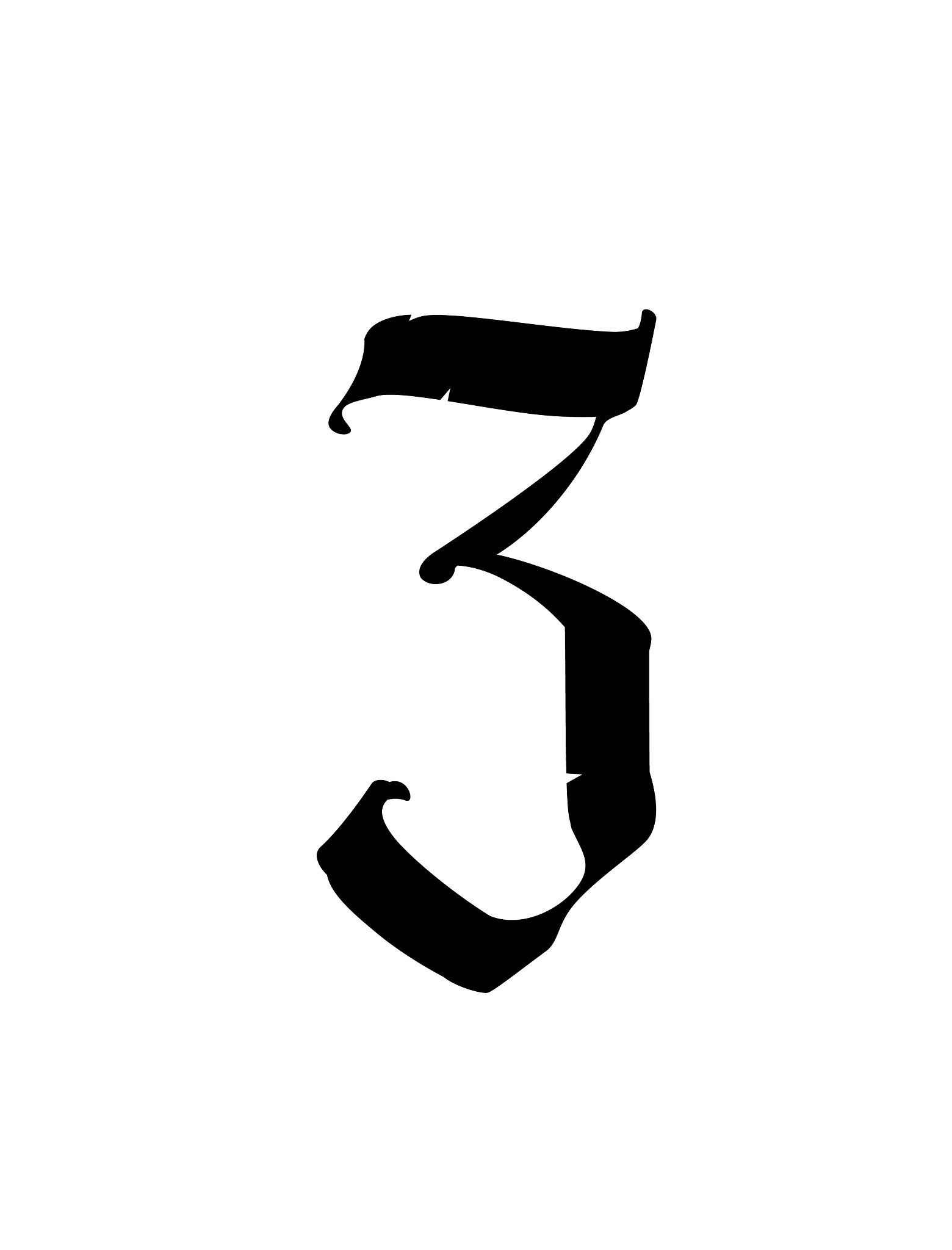 the numbers are in gothic style symbols