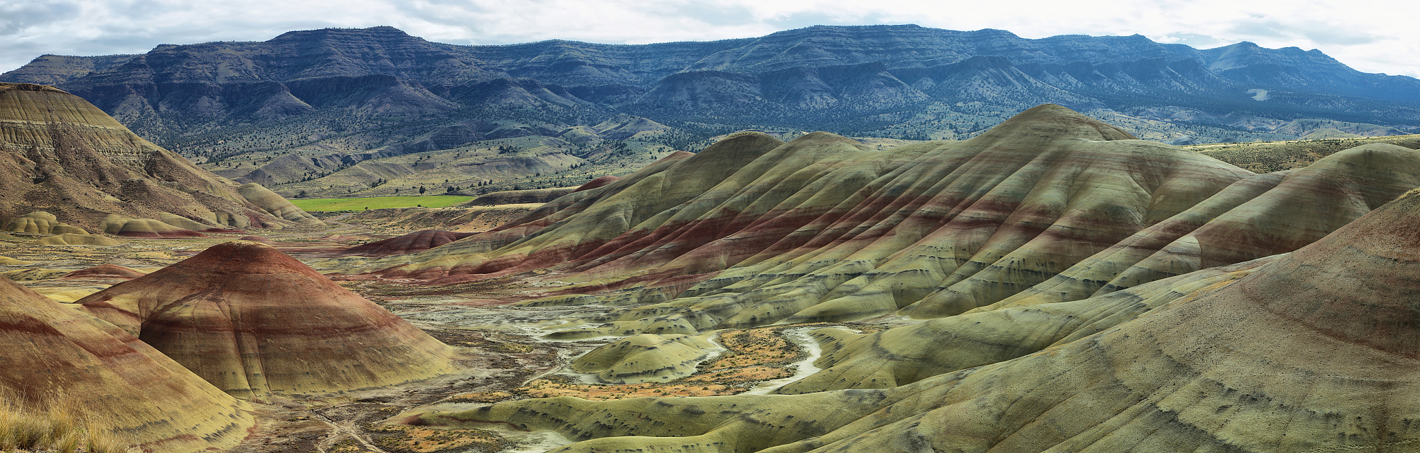 painted hills national monument, usa