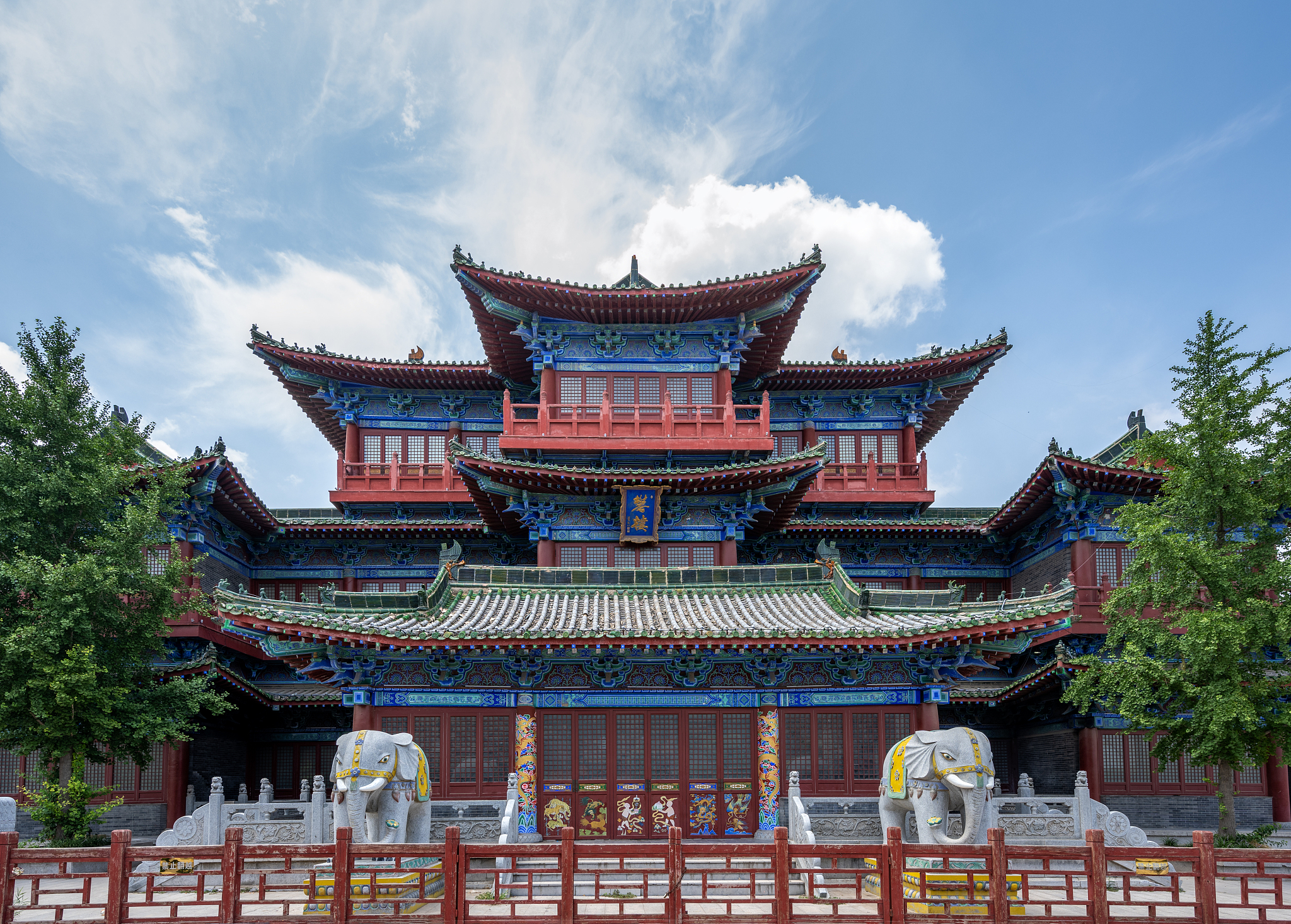 中国河南开封古城历史著名建筑樊楼