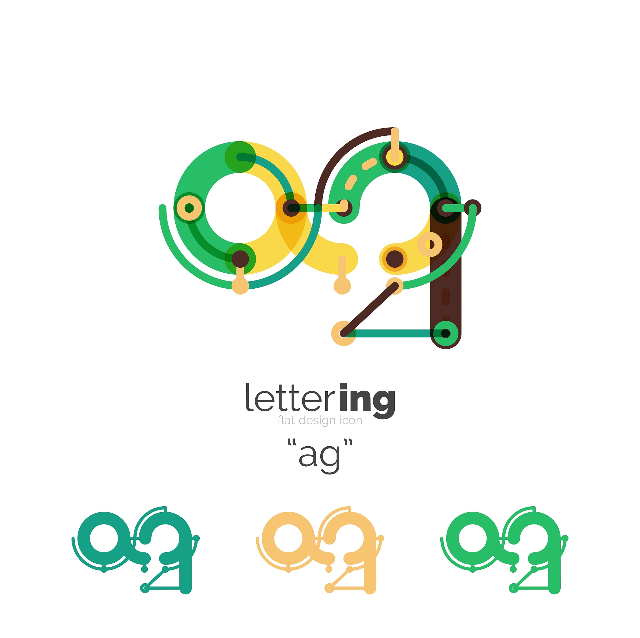 letters logo icon