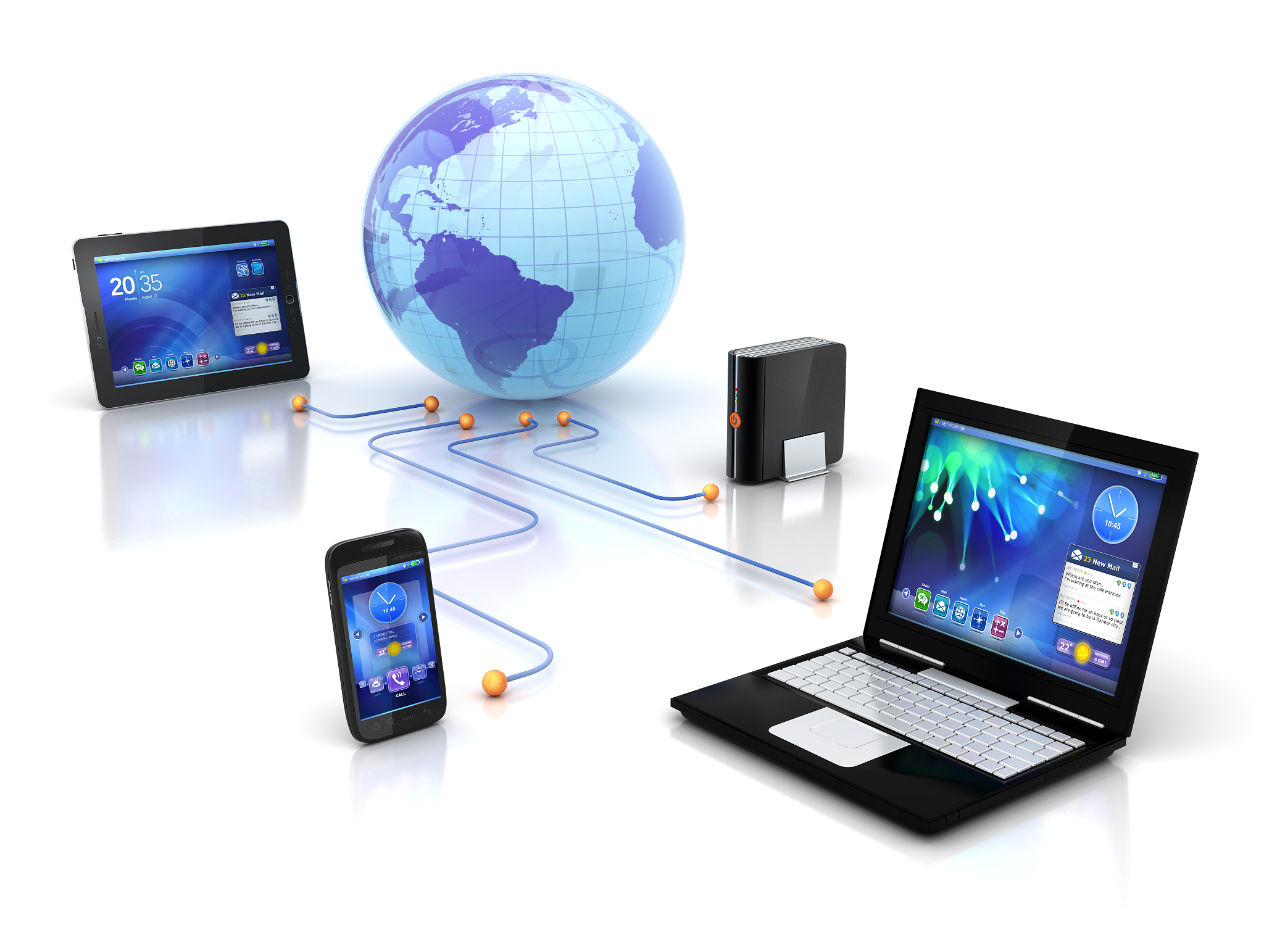 sync or connect devices