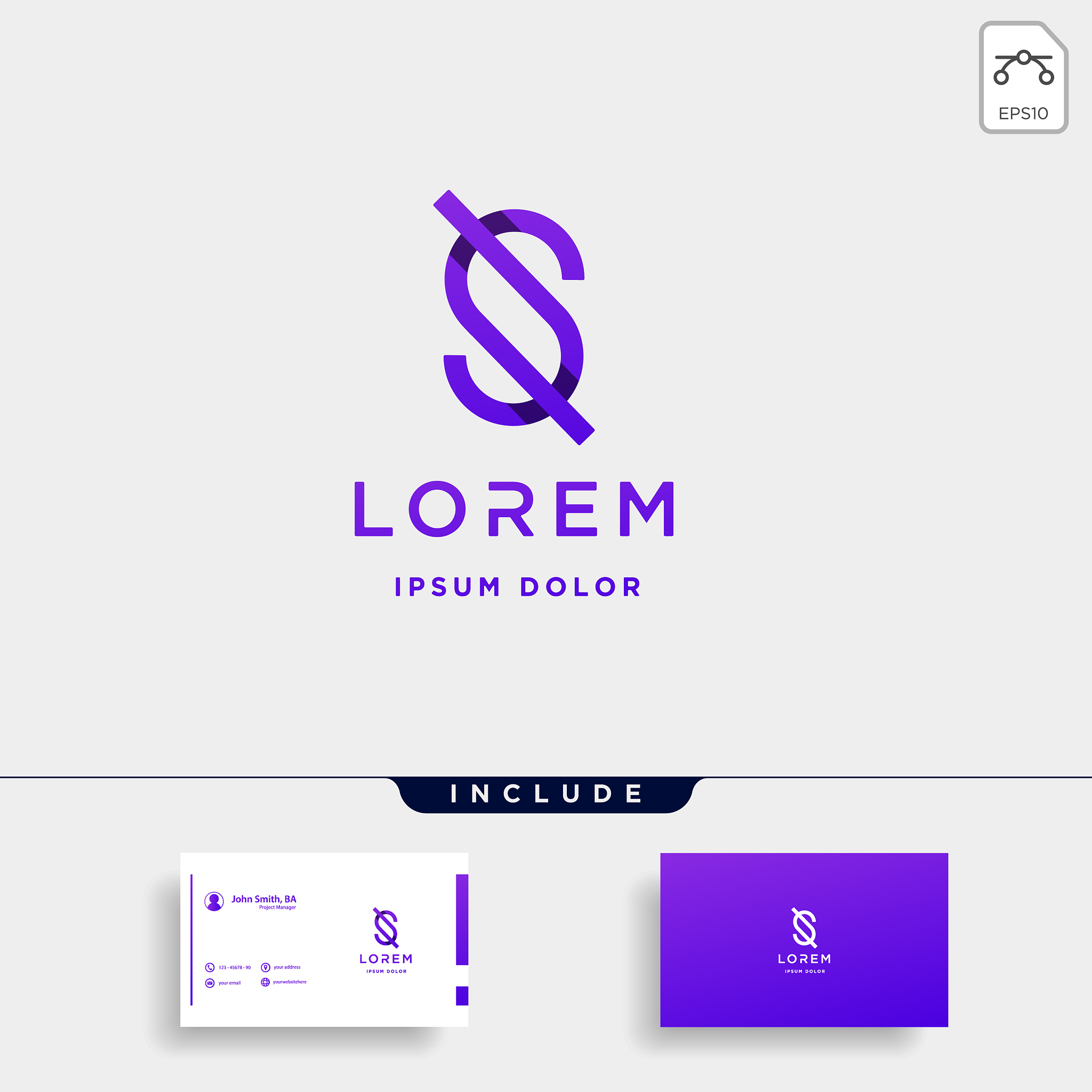 letter s ss logo design simple