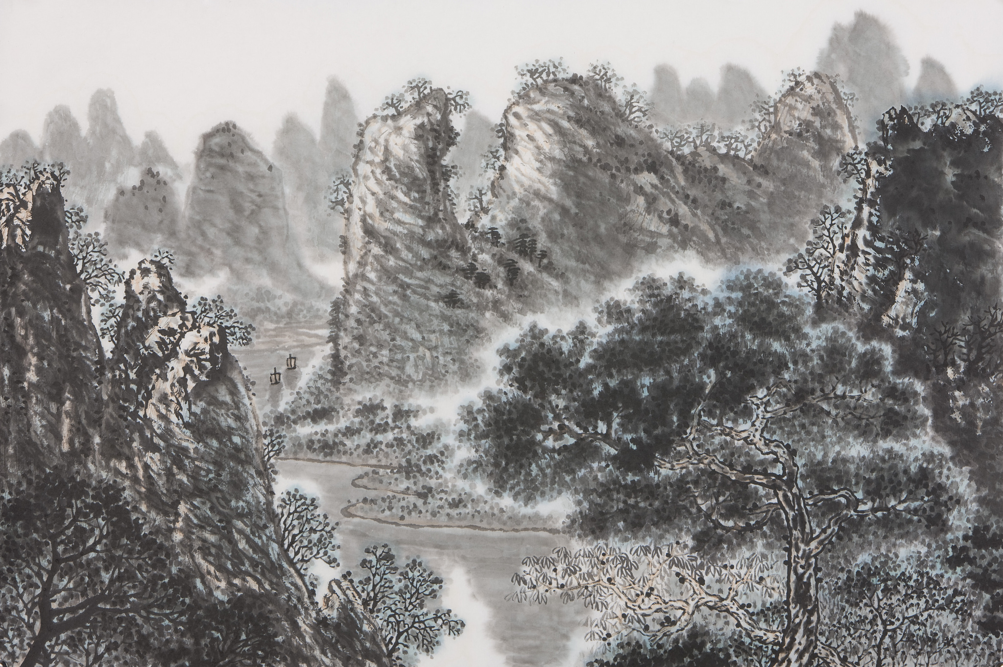 杯中山水艺术作品创意50字