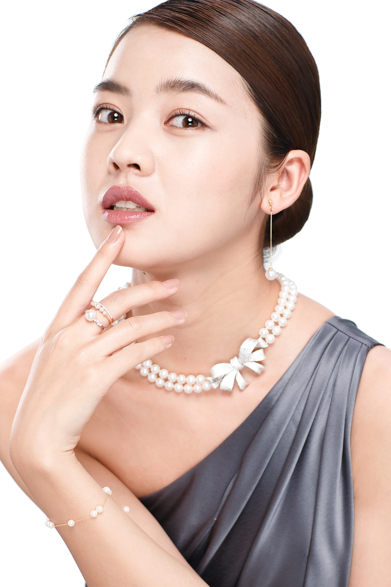 优雅女士肖像