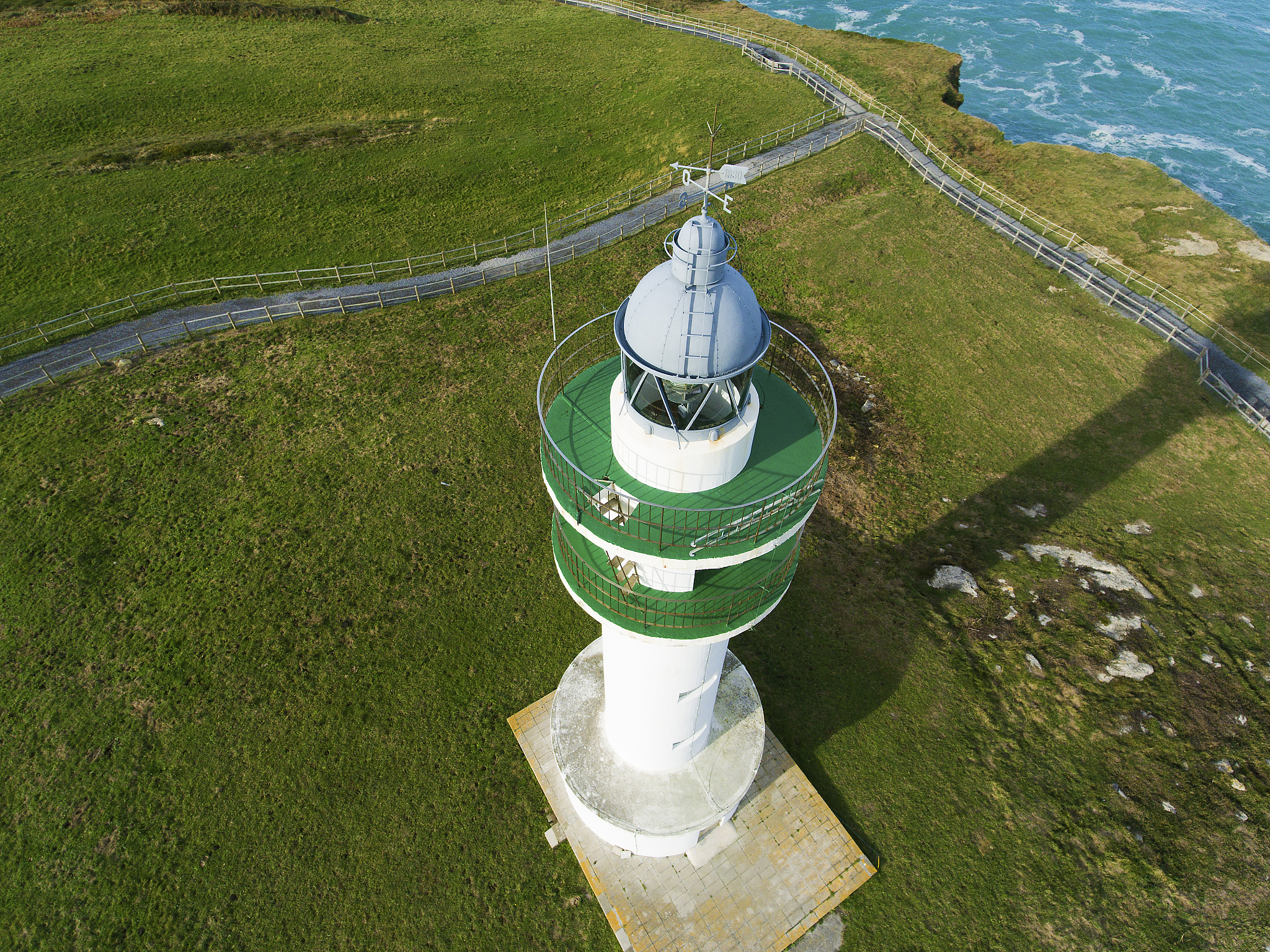 lighthouse of ajo, cantabria, spain