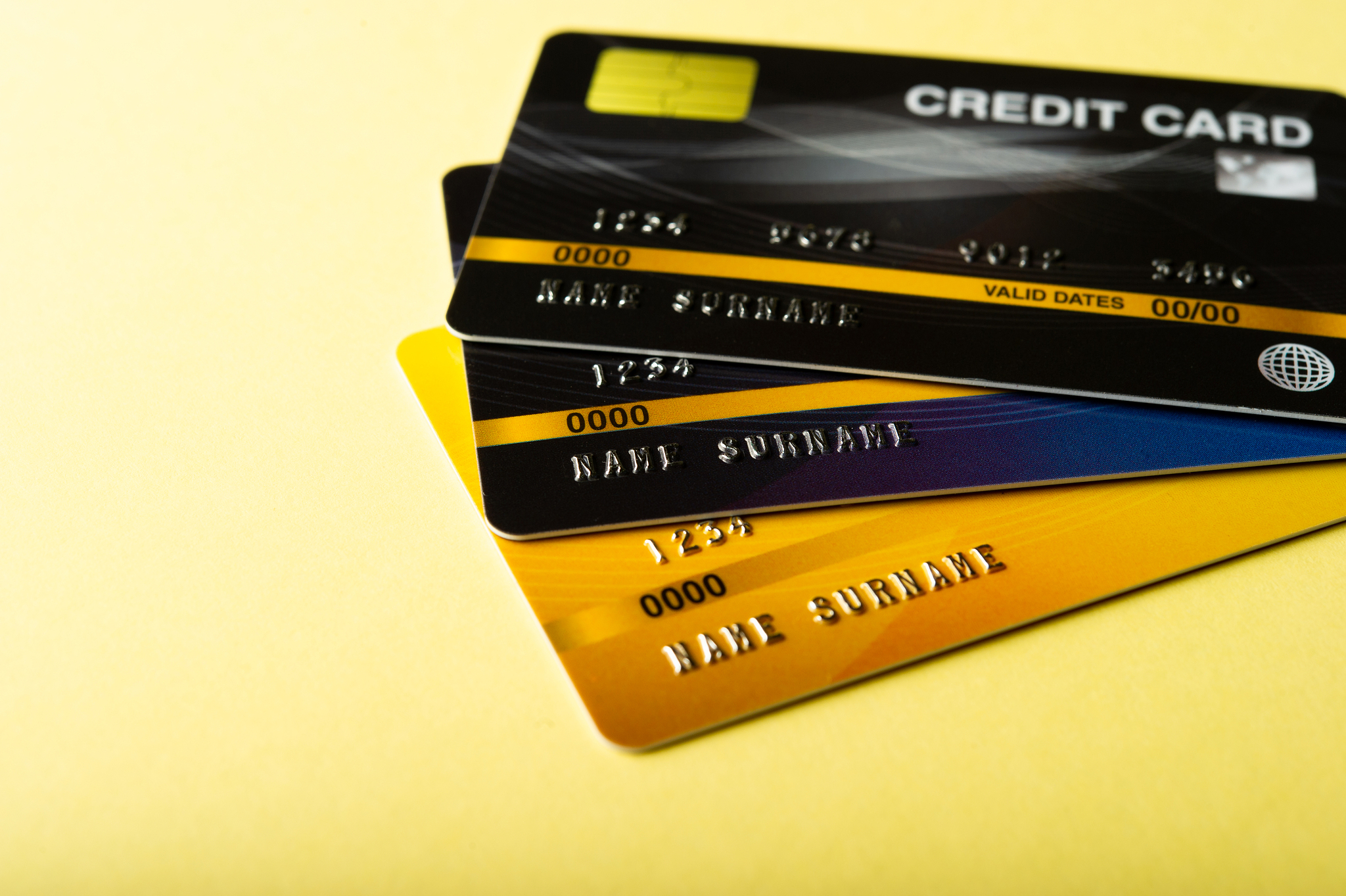 credit card, cash card, financial business card business card an