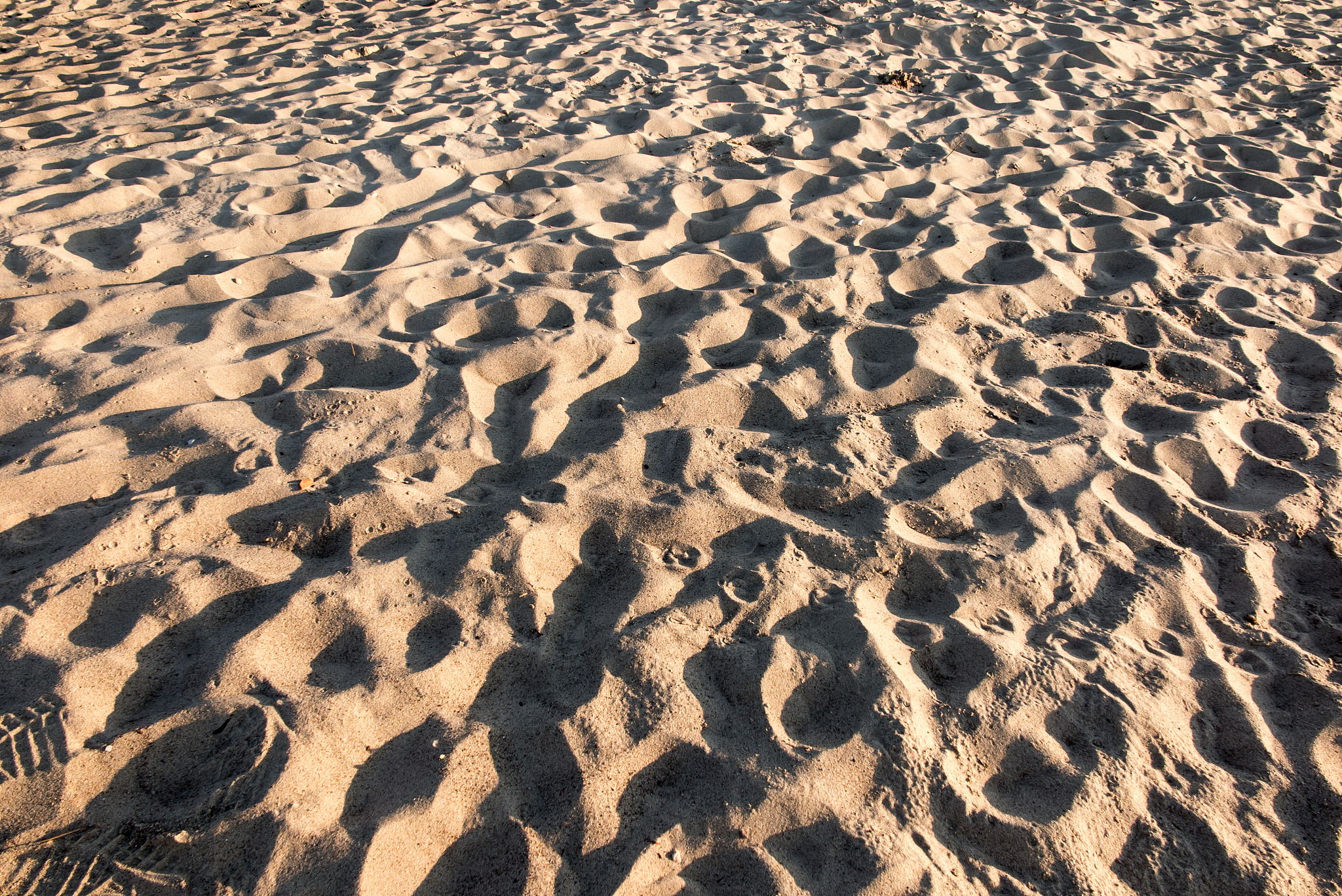 sand on the beach