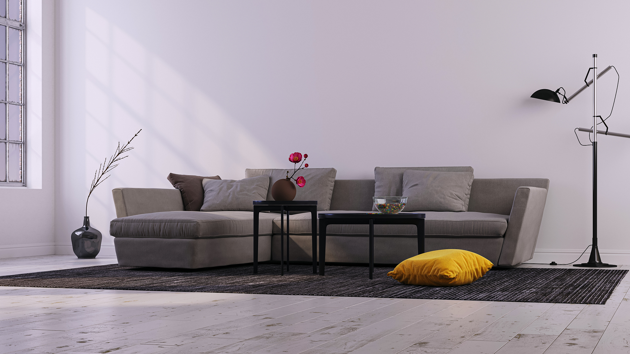 decorative background for home, office and hotel. modern interio