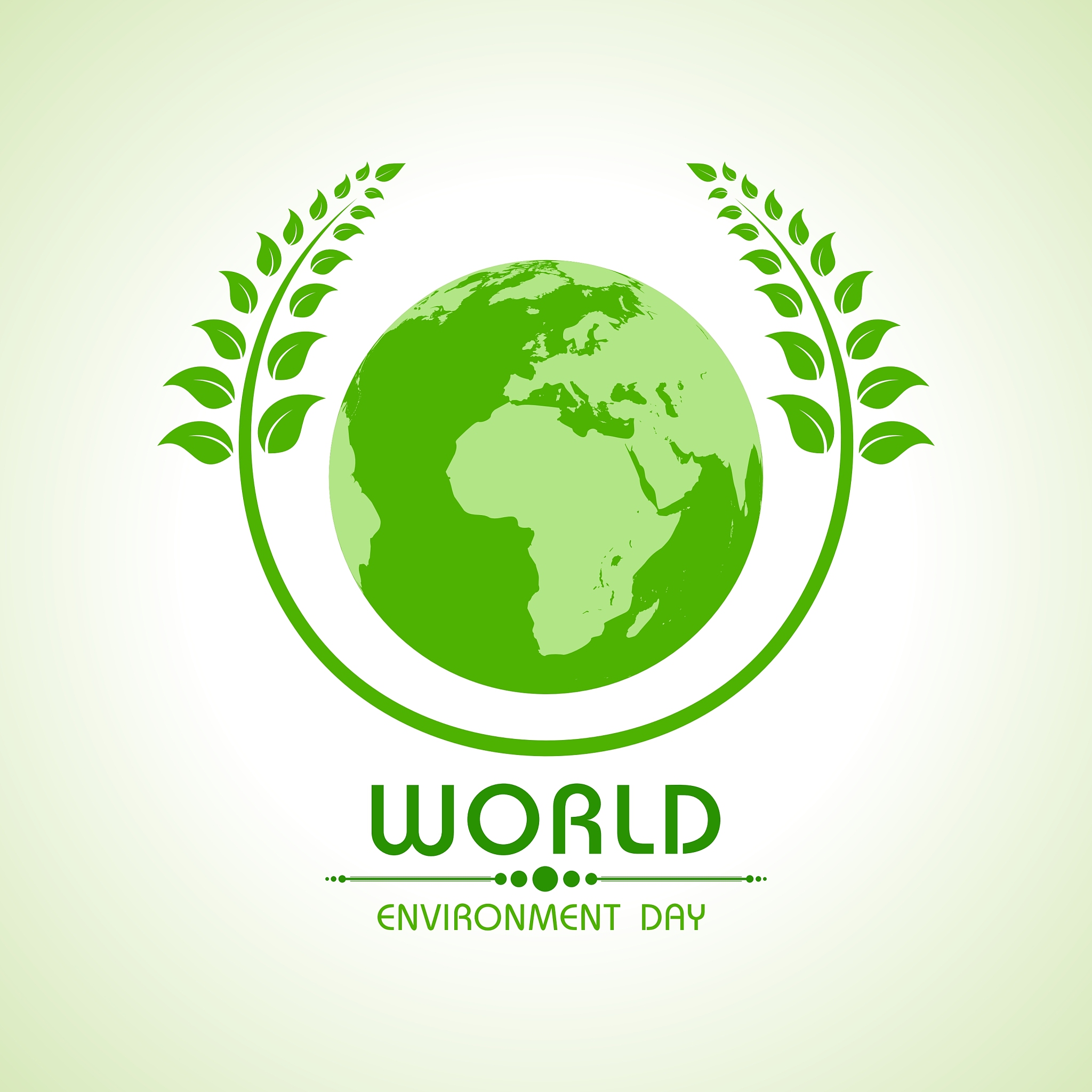 creative world environment day greeting