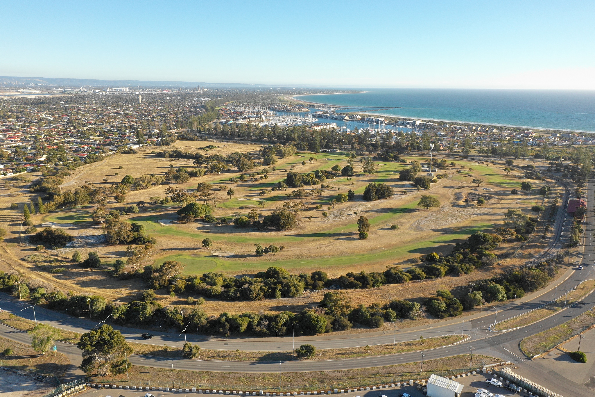 north haven golf course. port adelaide. south australia.