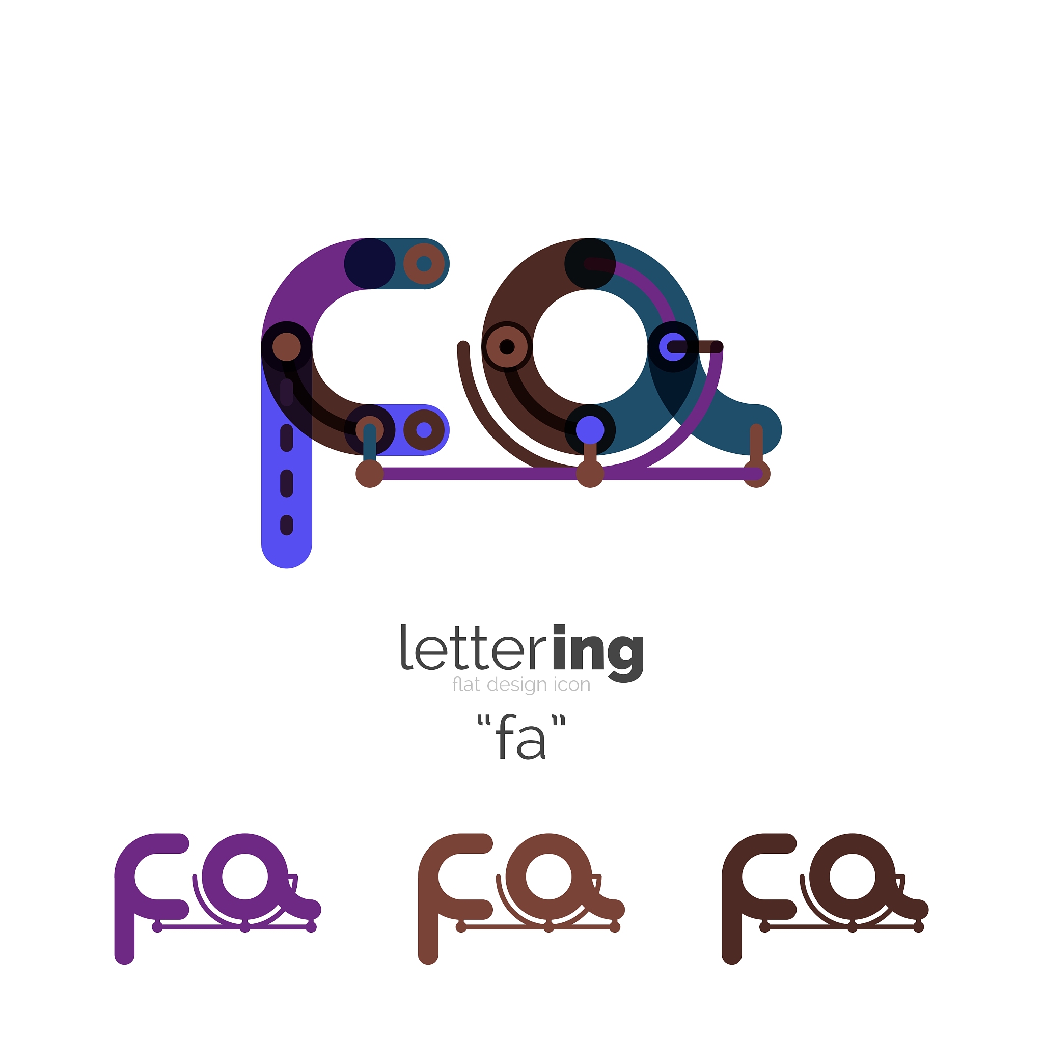 letters logo icon
