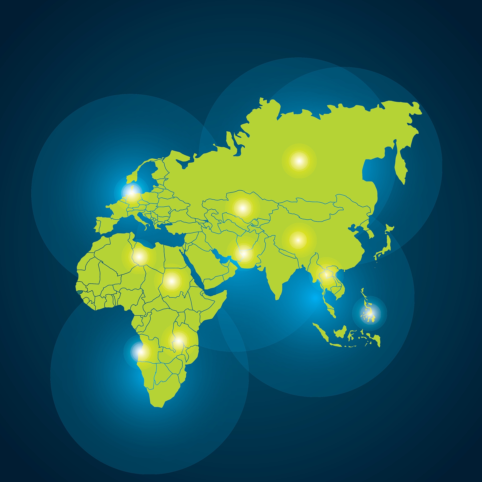 world map design