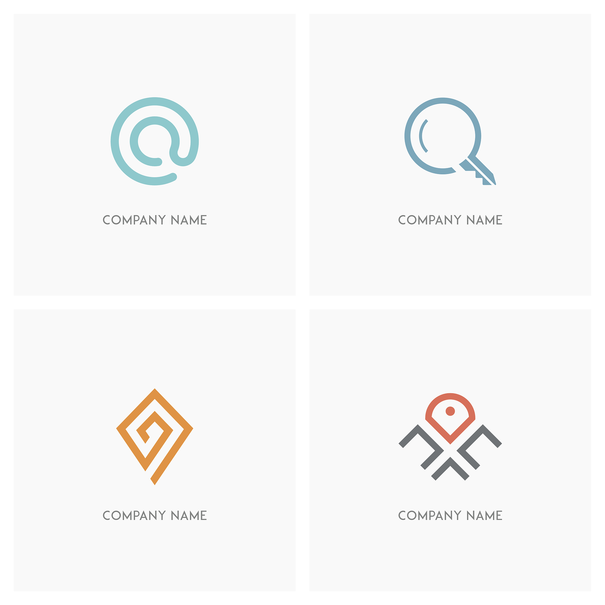 address, email and search design element