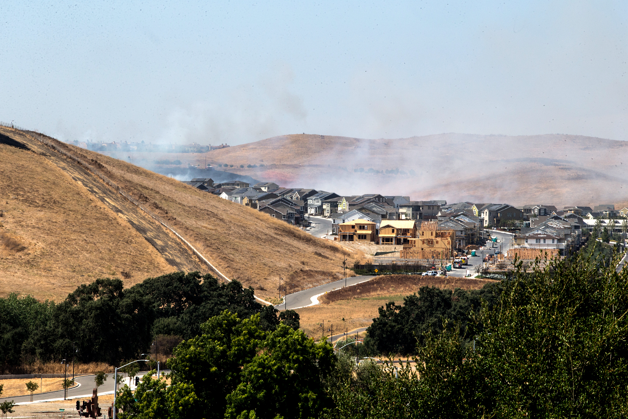 camp parks fire august 22, 2017