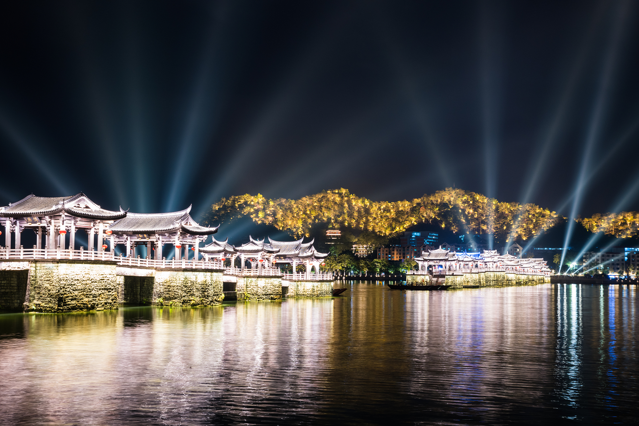 广东潮州广济桥风光