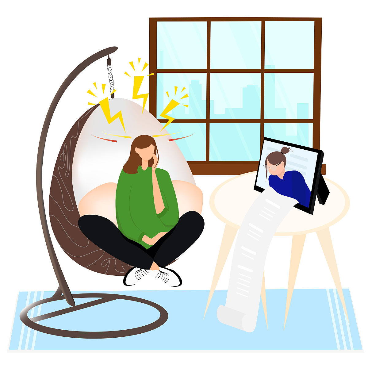 一个女人在微信说我好可爱什么意思