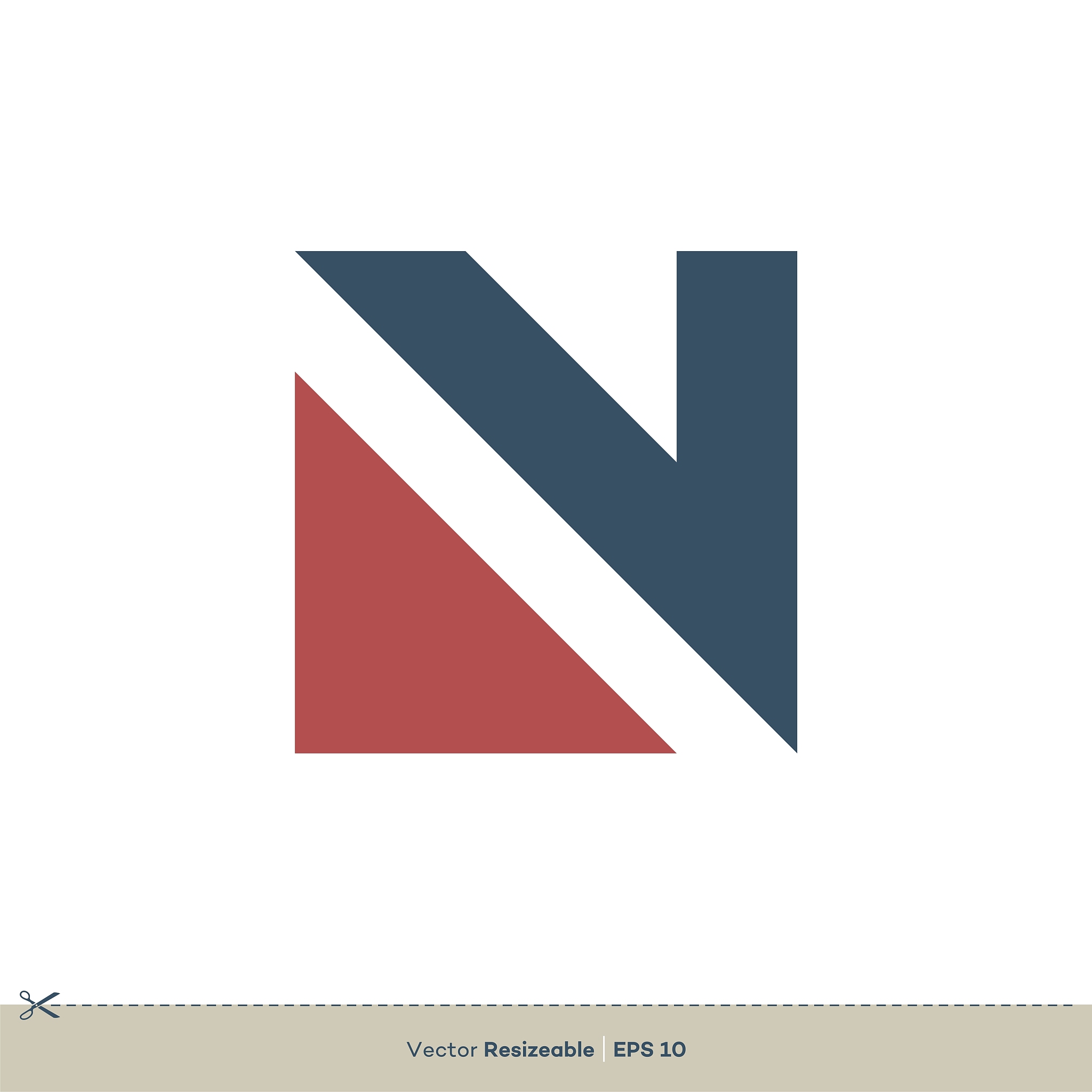 n letter vector logo template illustration design. vector eps 10
