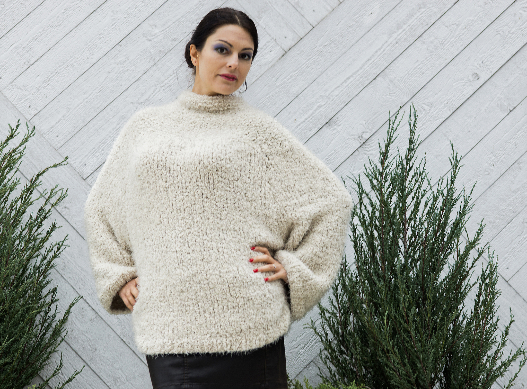 Women's Casual Solid Color Button Loose Knit Top Long Sleeve Cardigan Sweater V-Neck Sweater Reviews